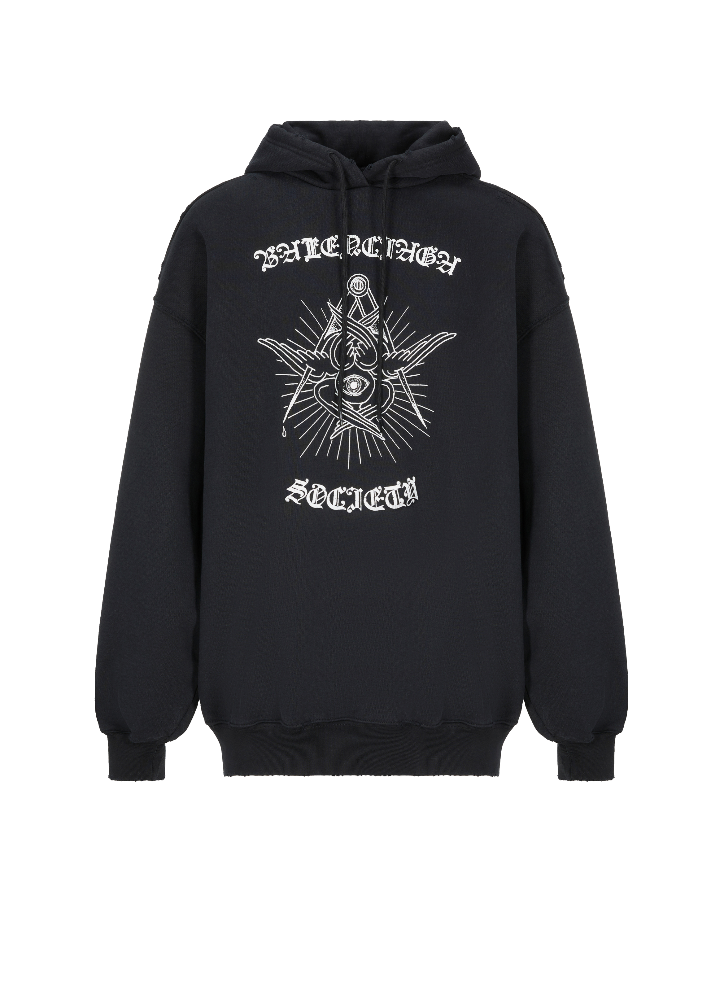 Hoodie oversize à imprimé