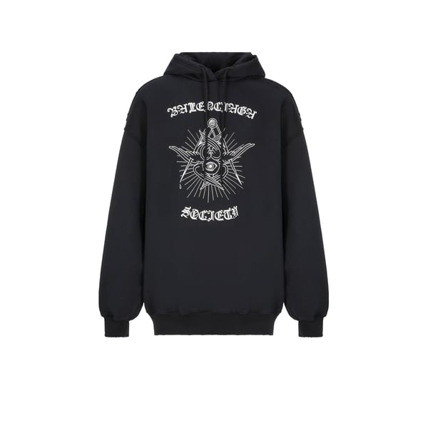 Hoodie oversize à imprimé