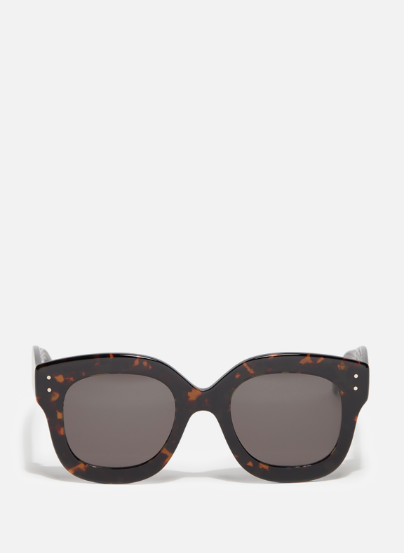 ALAÏA Square-frame sunglasses Brown