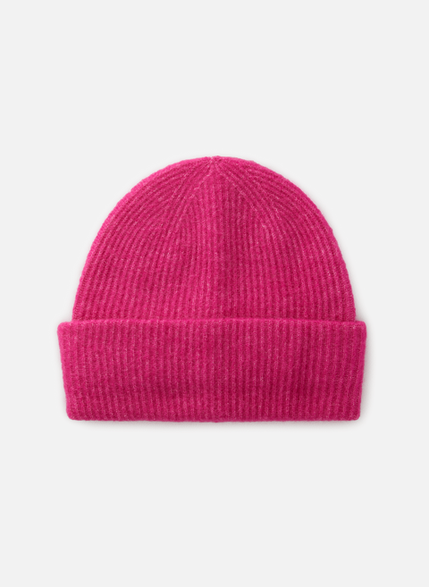 قبعة من مزيج الصوف باللون الوردي SAMSOE SAMSOE 
