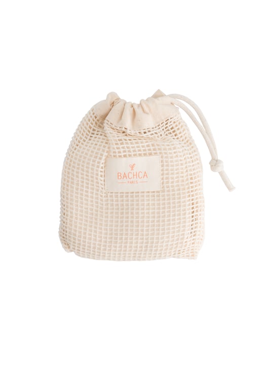 7 cotons réutilisables avec filet de lavage