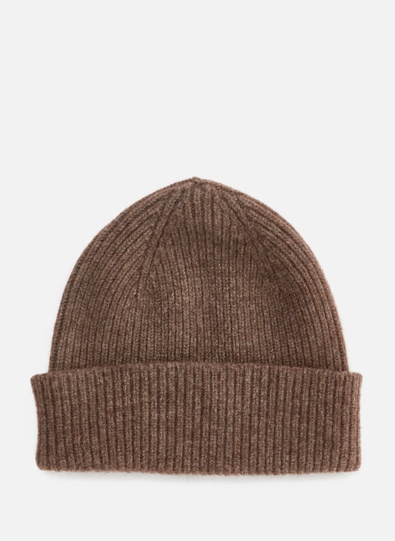 Logo beanie Brown by MACKIE MACKIE Logo beanie Brown