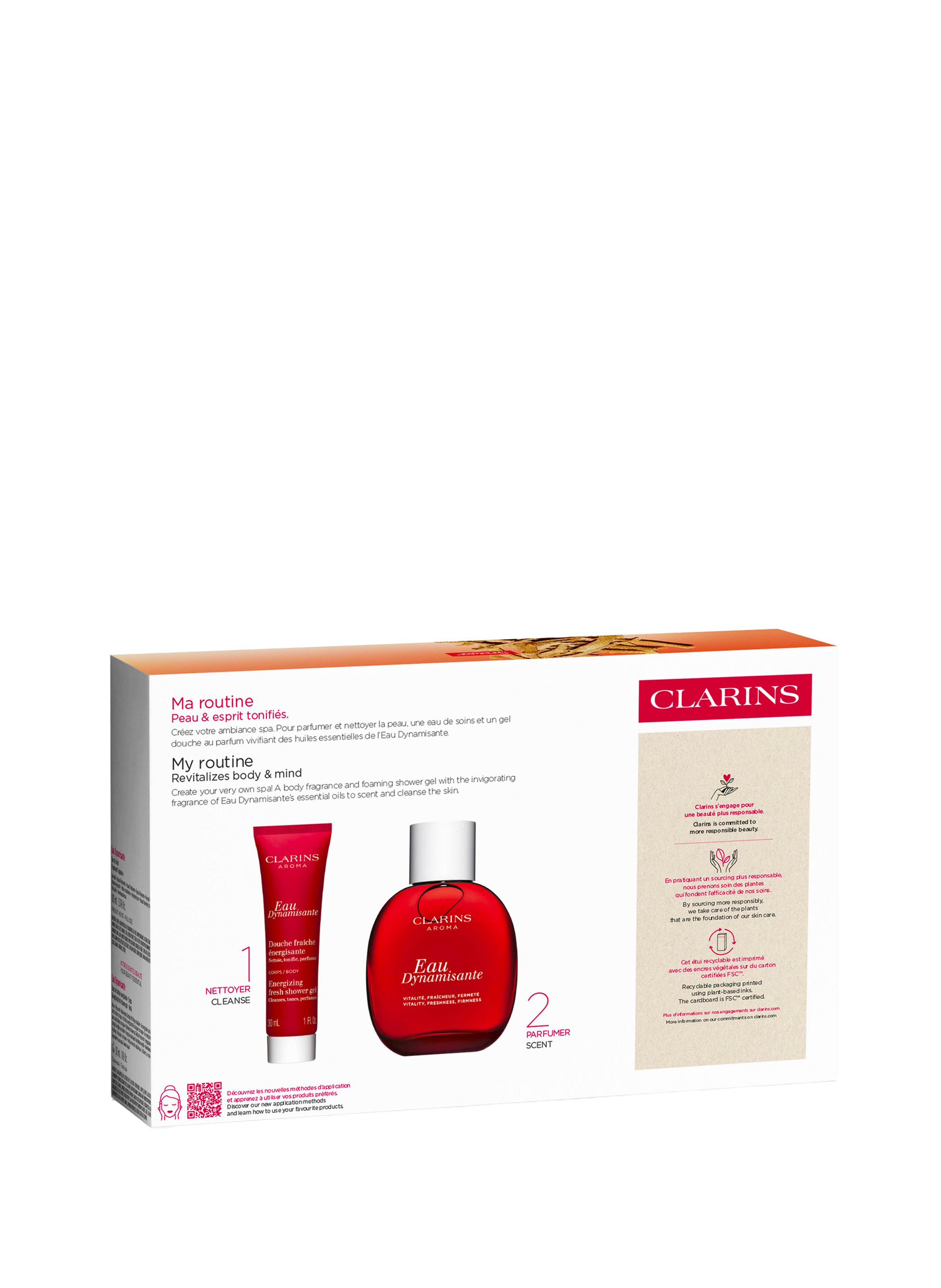 Eau dynamisante - Coffret No color