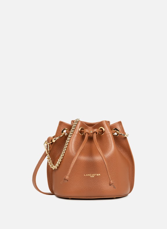 Small bucket bag - Alba Double Brown by LANCASTER LANCASTER Small bucket bag - Alba Double Brown