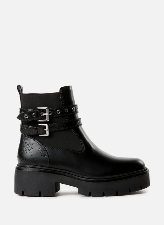 Patterned ankle boots Black by GUESS GUESS Patterned ankle boots Black
