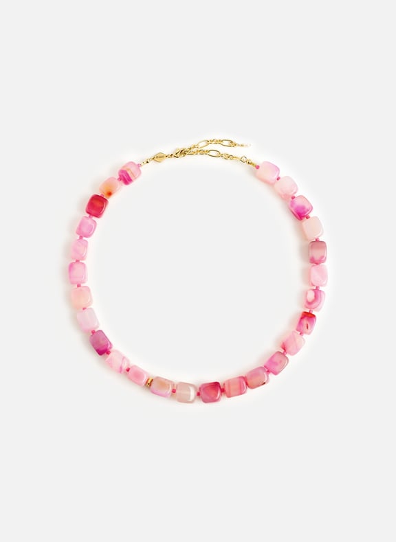 Collier Pink Lake Doré by ANNI LU ANNI LU Collier Pink Lake Doré