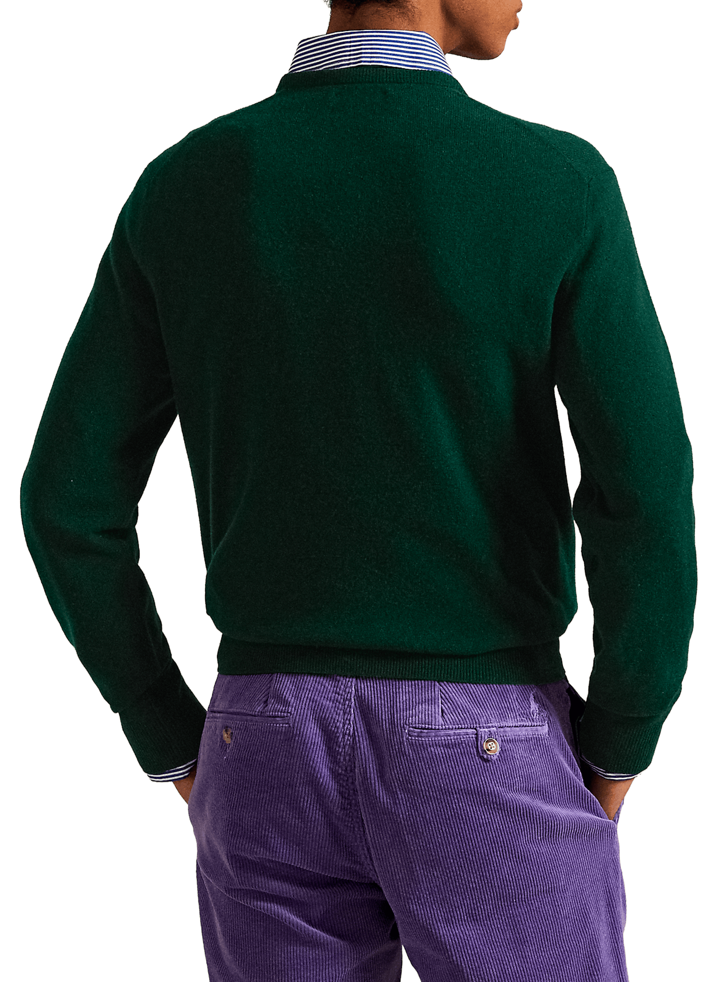  Round-neck wool jumper POLO RALPH LAUREN Green