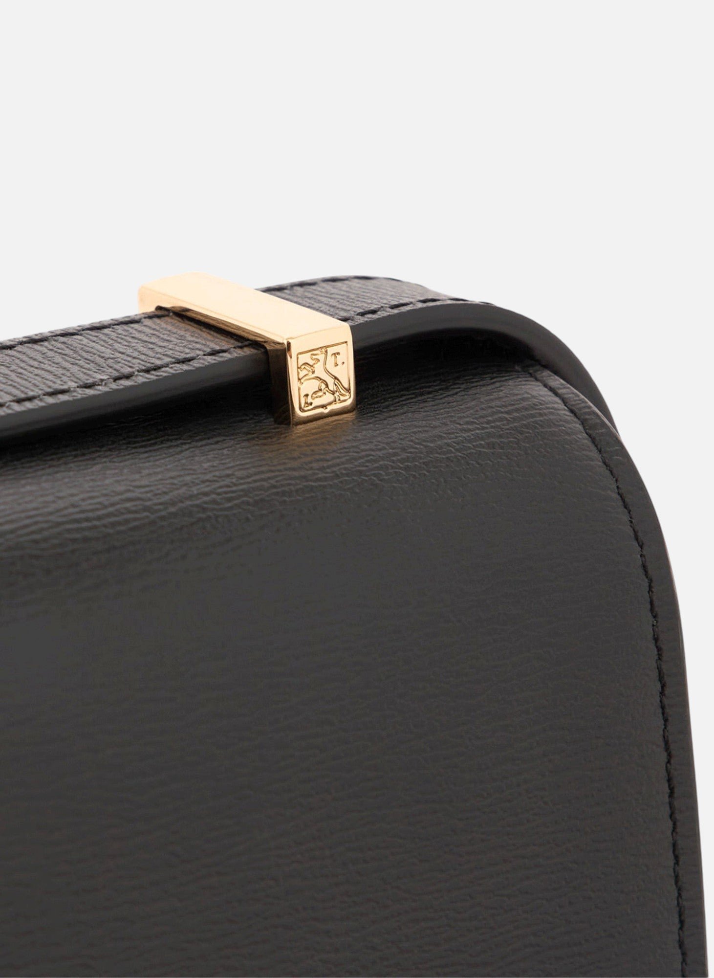 Petit sac bandoulière naya en cuir liégé LE TANNEUR Noir