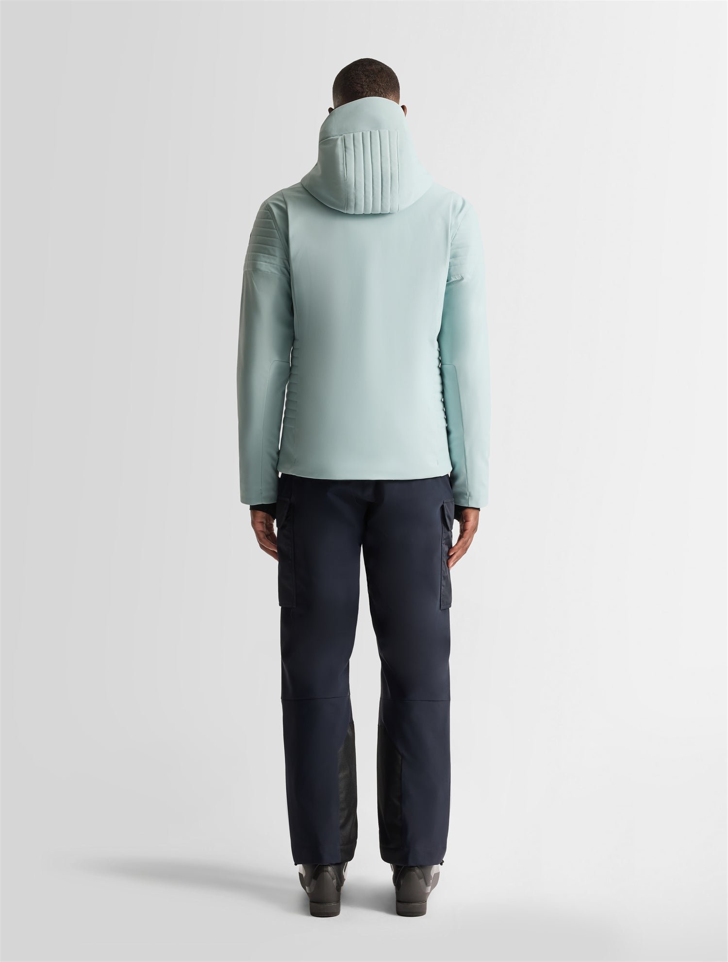 Veste de ski power col montant coupe regular FUSALP Bleu