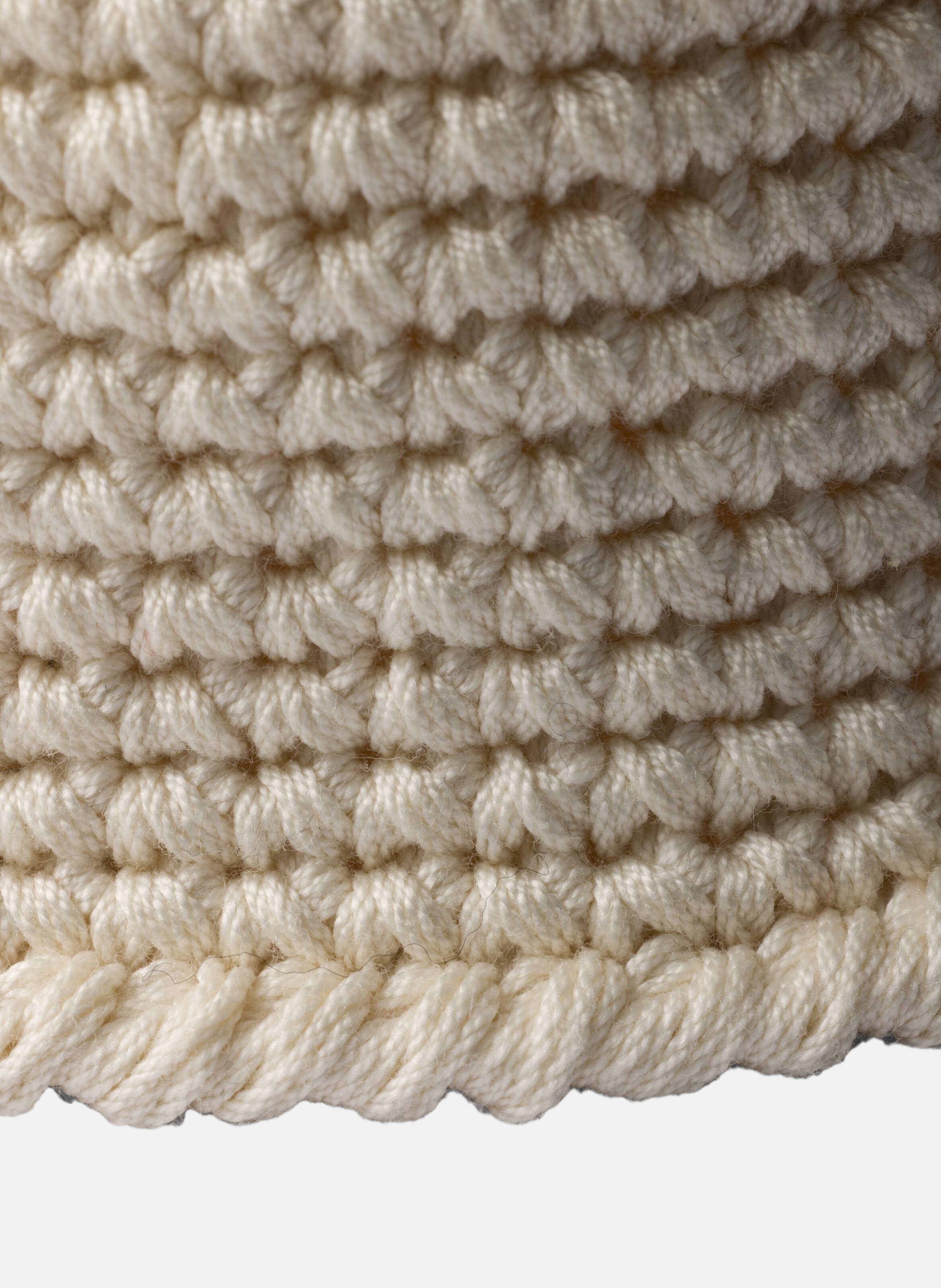 Bob en crochet PRADA Beige