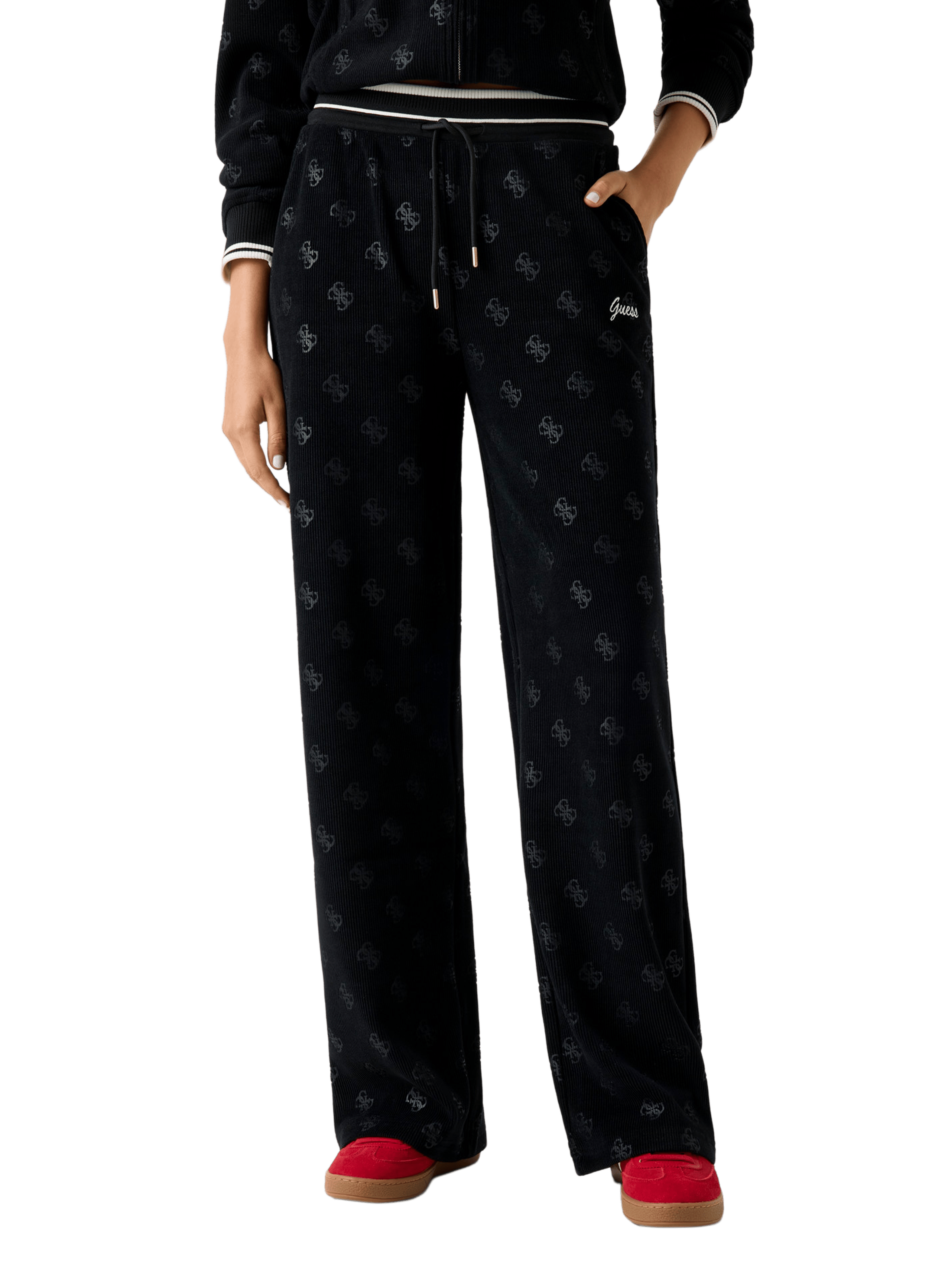 Pantalon de jogging Paulina GUESS Noir