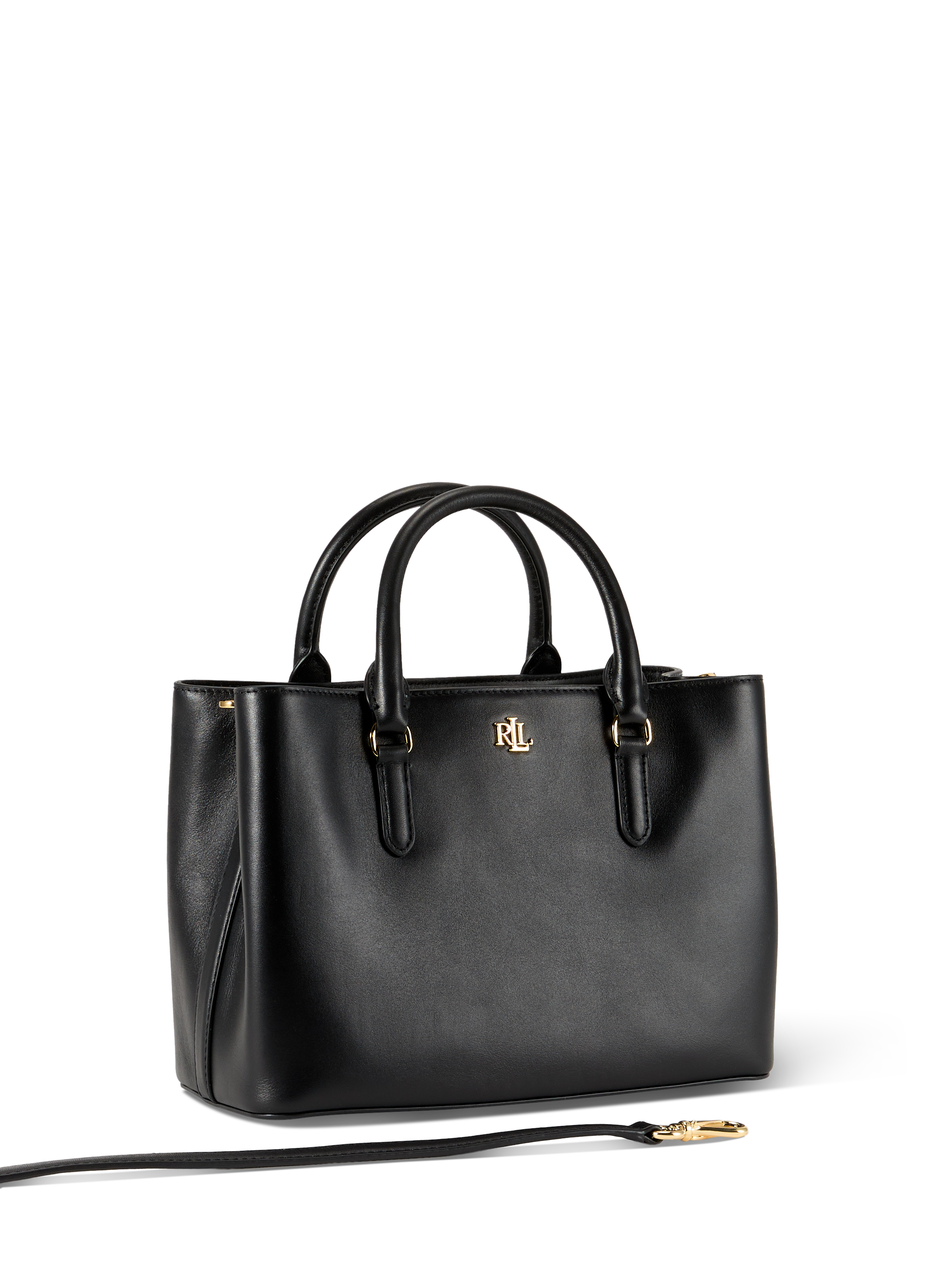 Marcy leather bag LAUREN Black