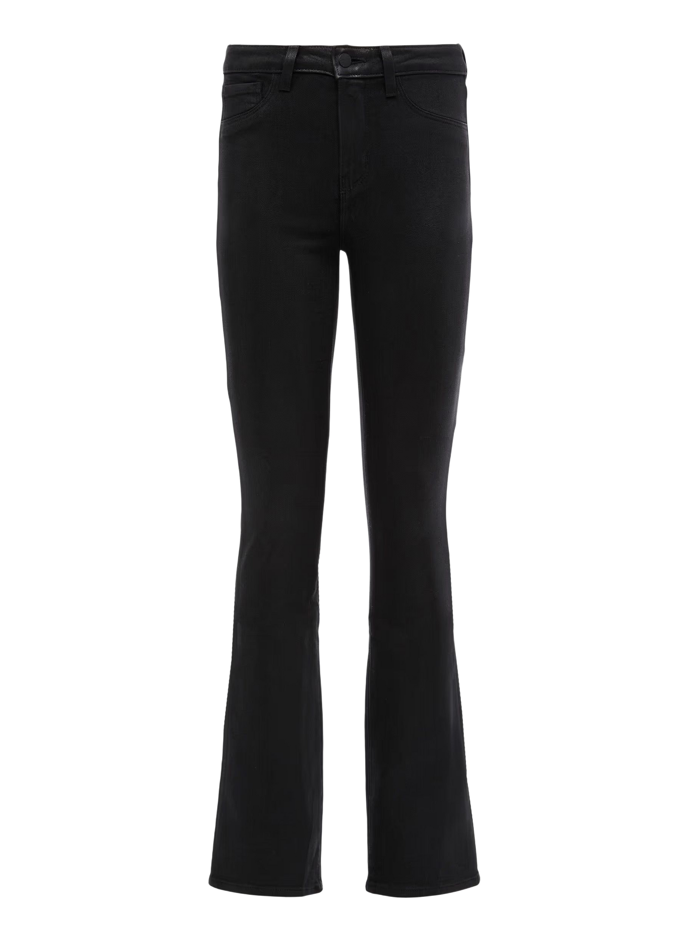 Jean bootcut en coton mélangé L'AGENCE Noir