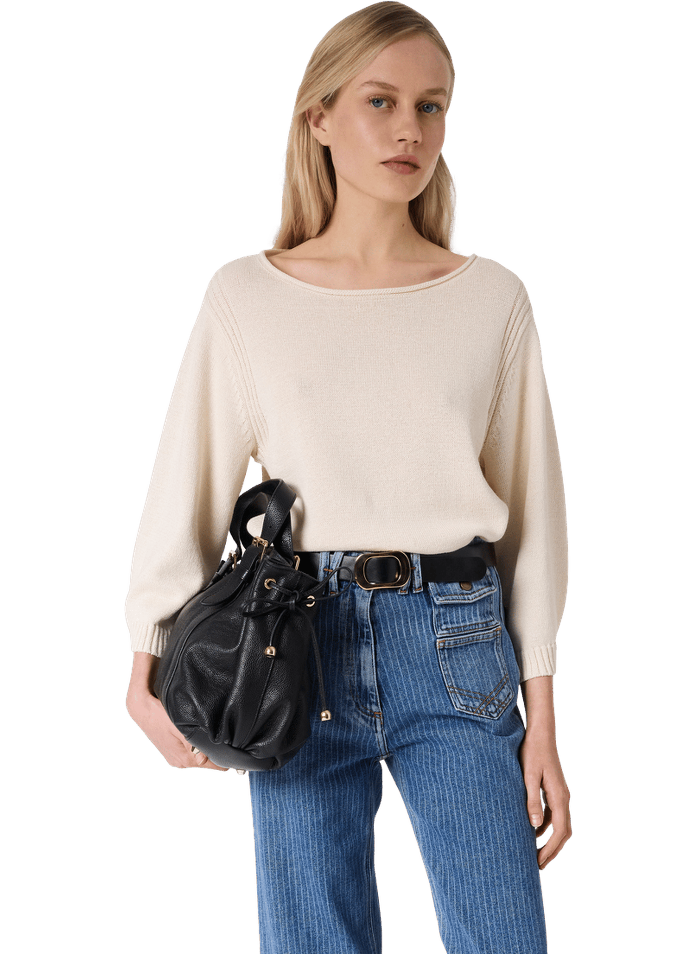 Pull en coton et lin mélangés - liona GERARD DAREL Beige