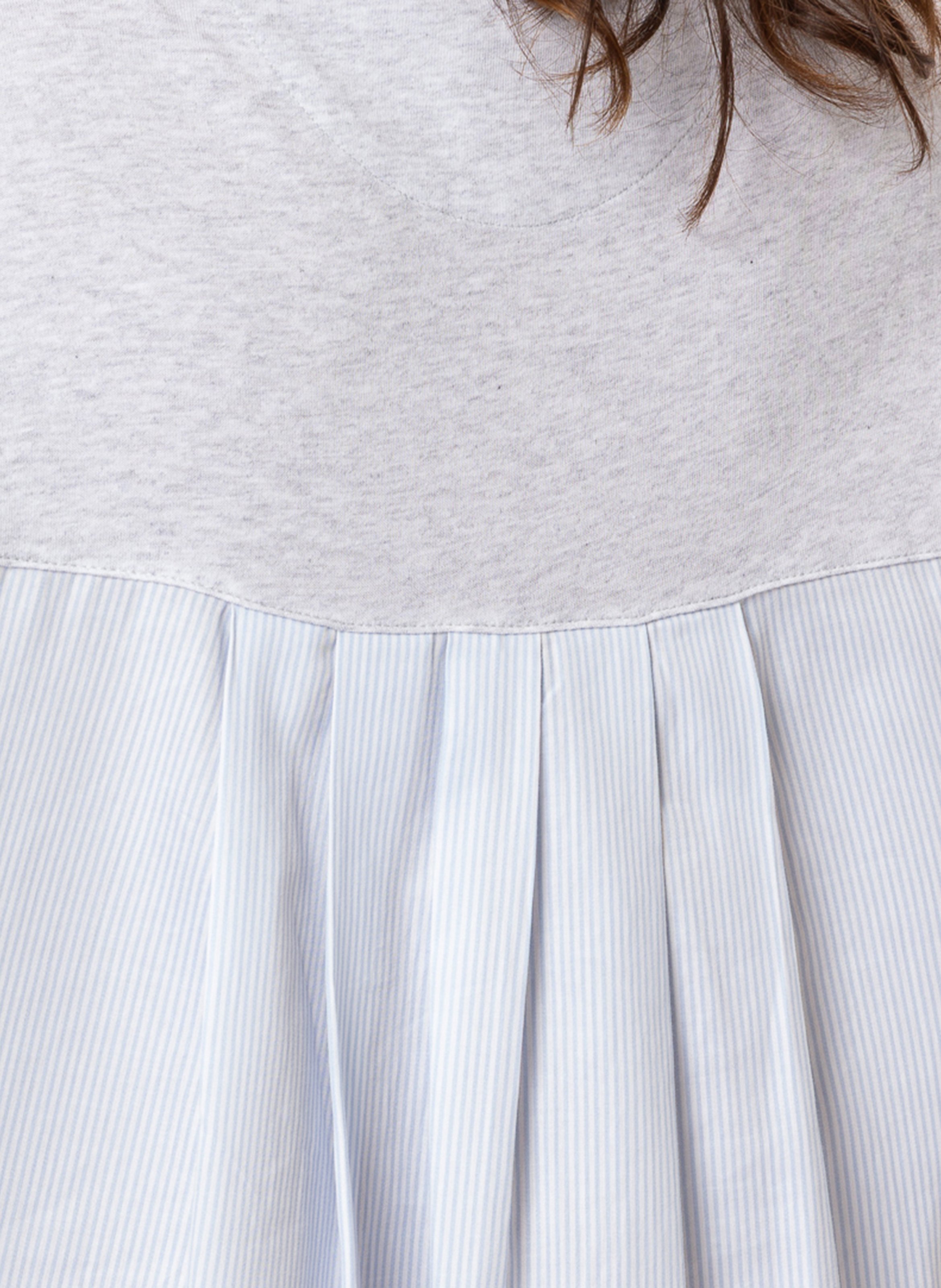 Chemise de nuit en coton modal amy 201 LE CHAT Multicolore