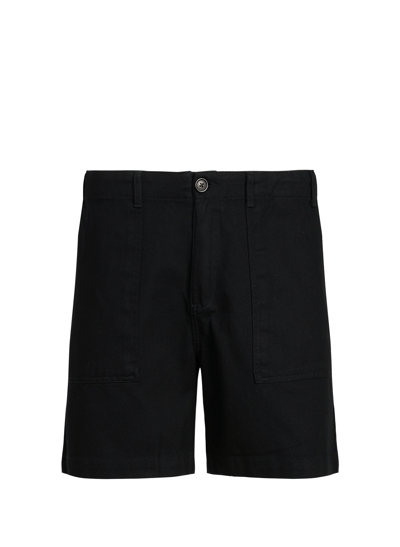 Short uni en coton LAFAURIE Noir