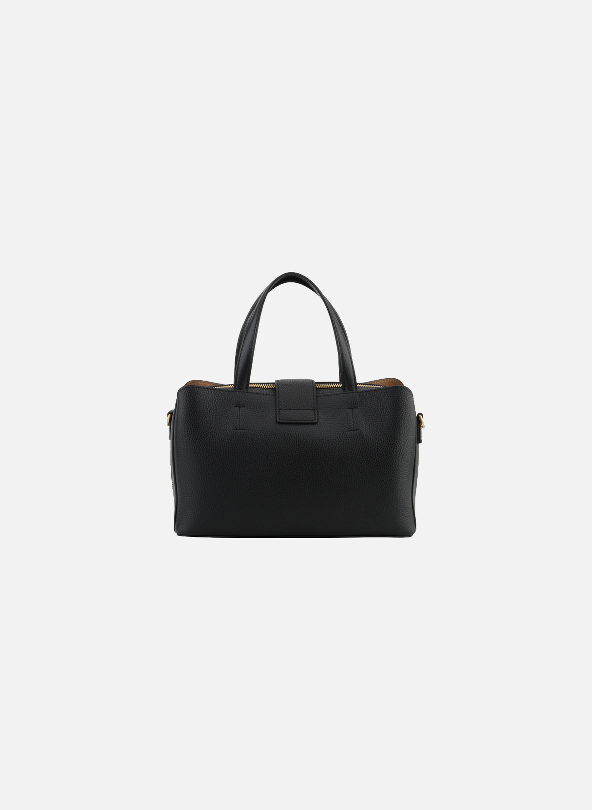 Cavalcade | sac à main mm en cuir de vachette POURCHET Noir