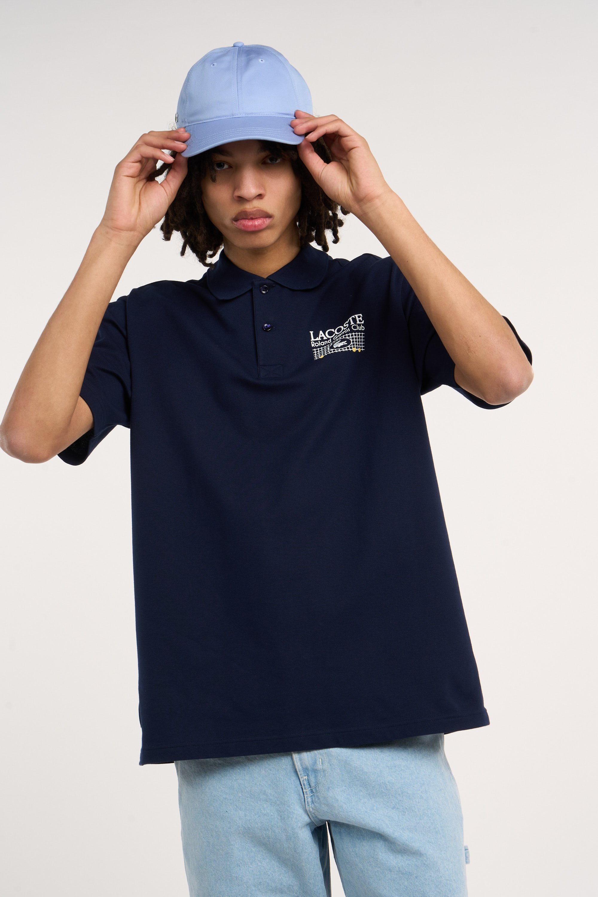 Polo roland garros club LACOSTE Bleu