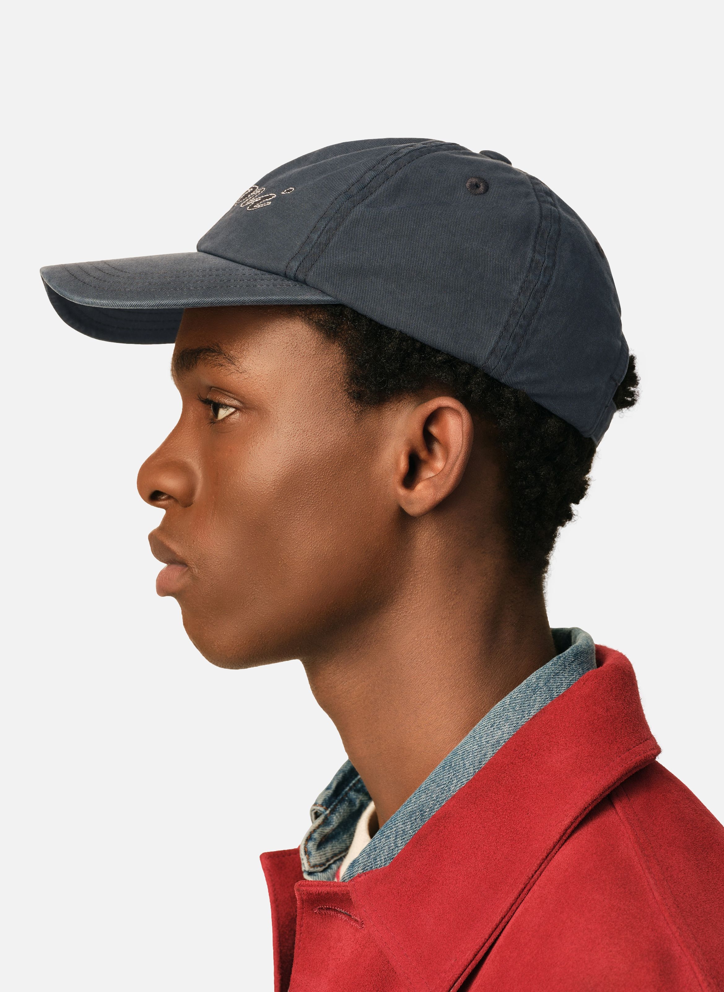 Casquette unisexe en coton broderie ami paris AMI PARIS Noir