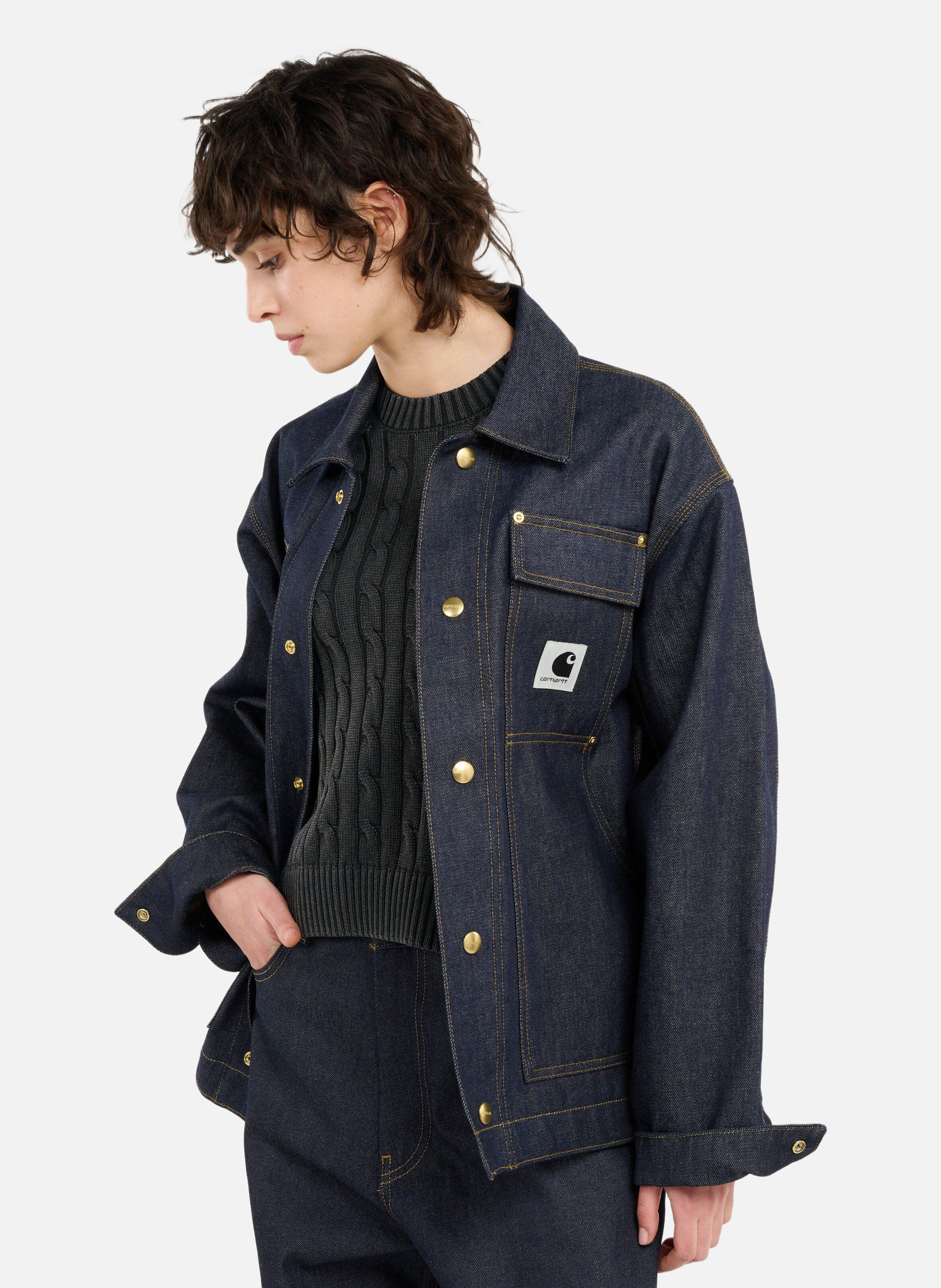 Veste denim w' og arctic jacket CARHARTT WIP Bleu