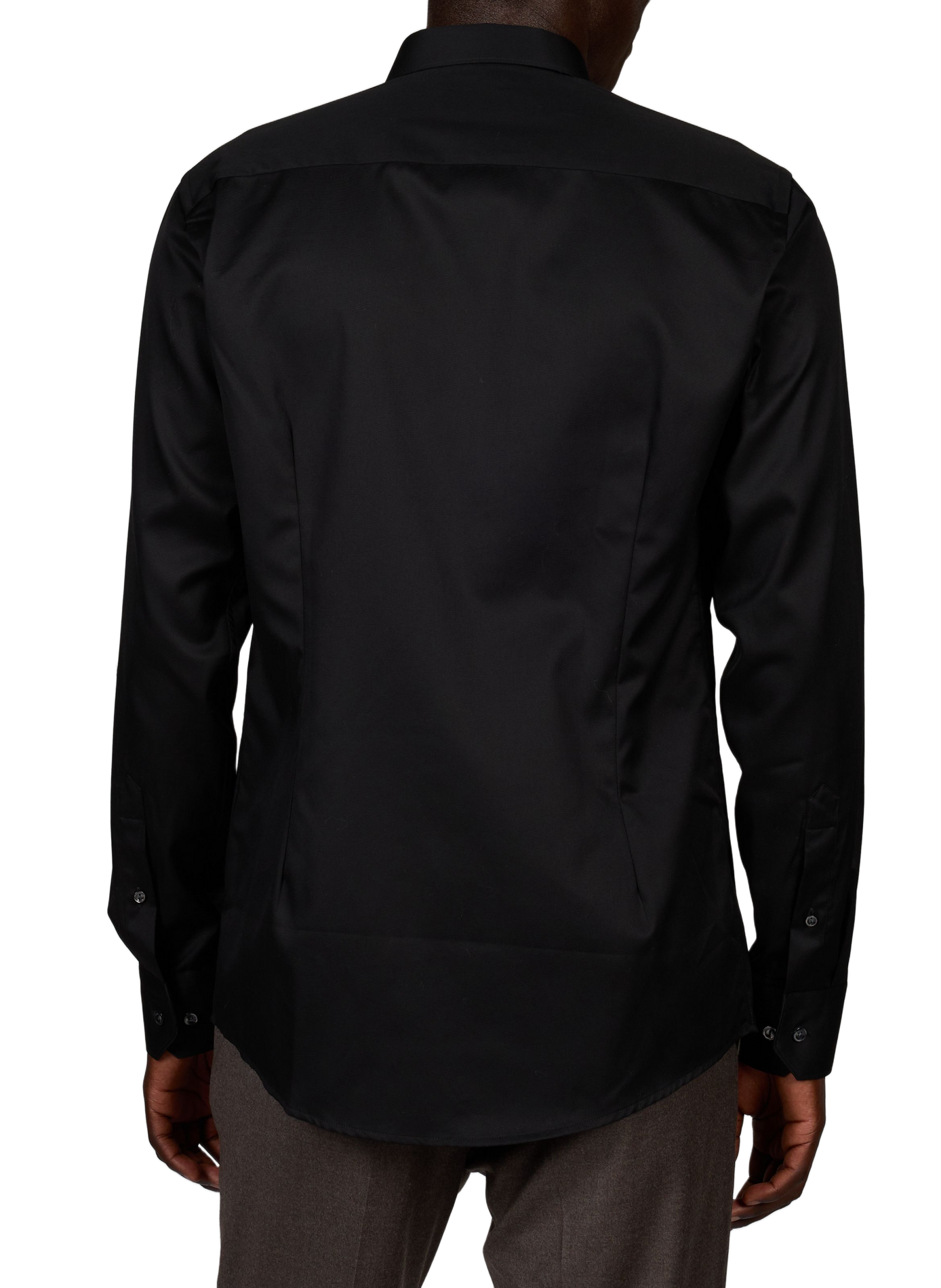 Chemise en coton ETON Noir