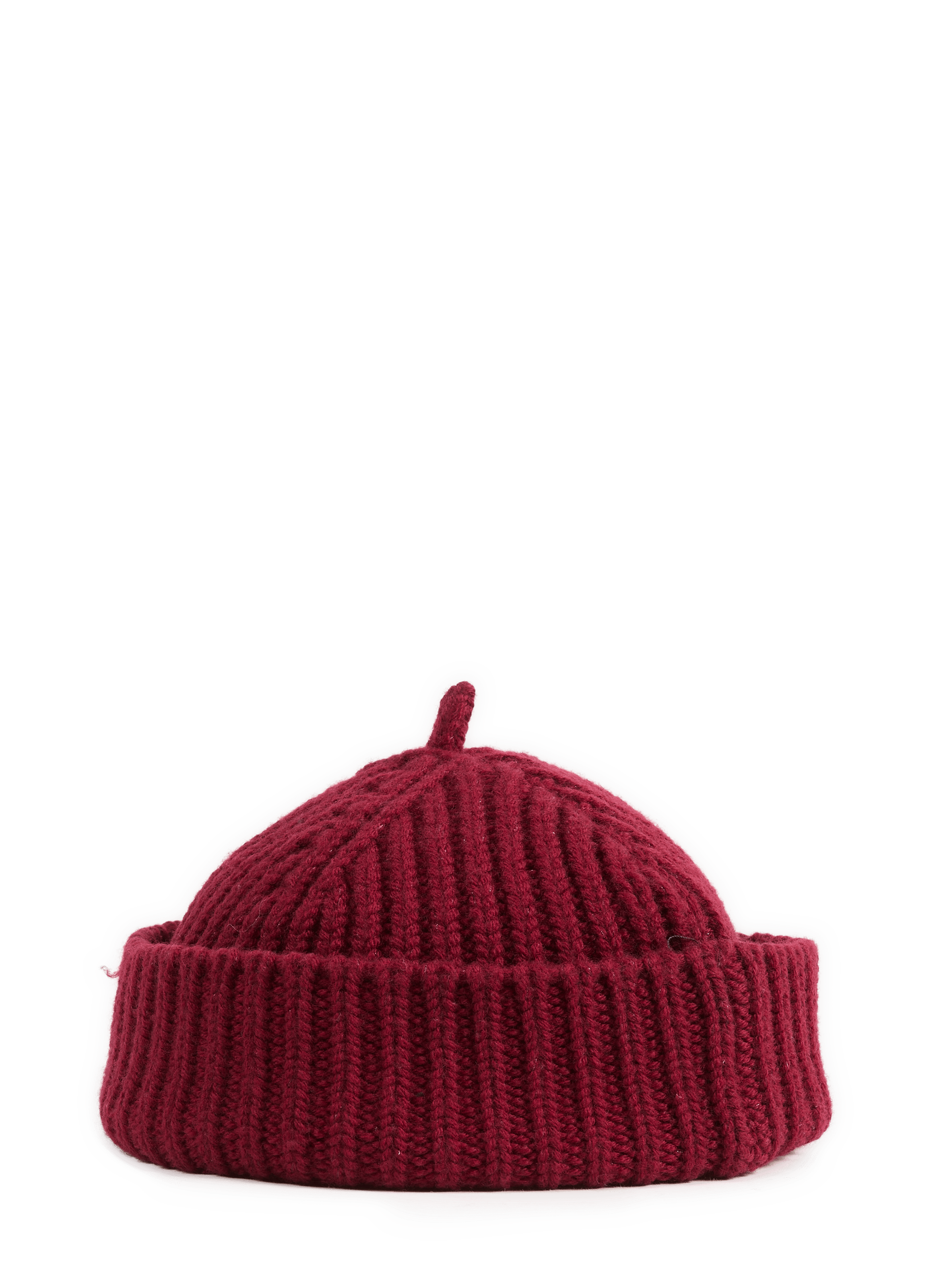 Knit wool Miki hats BETON CIRE Red