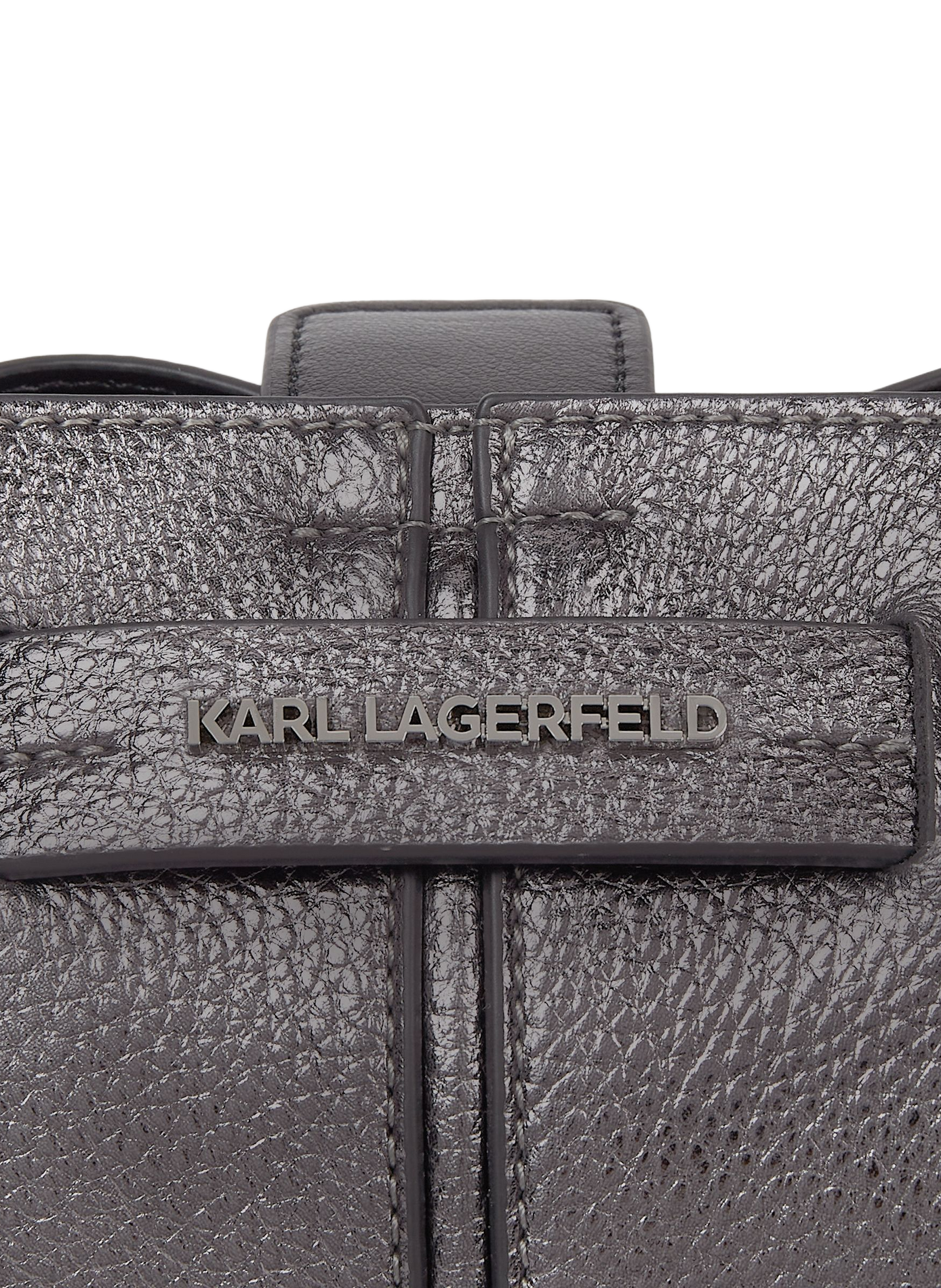 Handbag K/Pierced mini KARL LAGERFELD No color