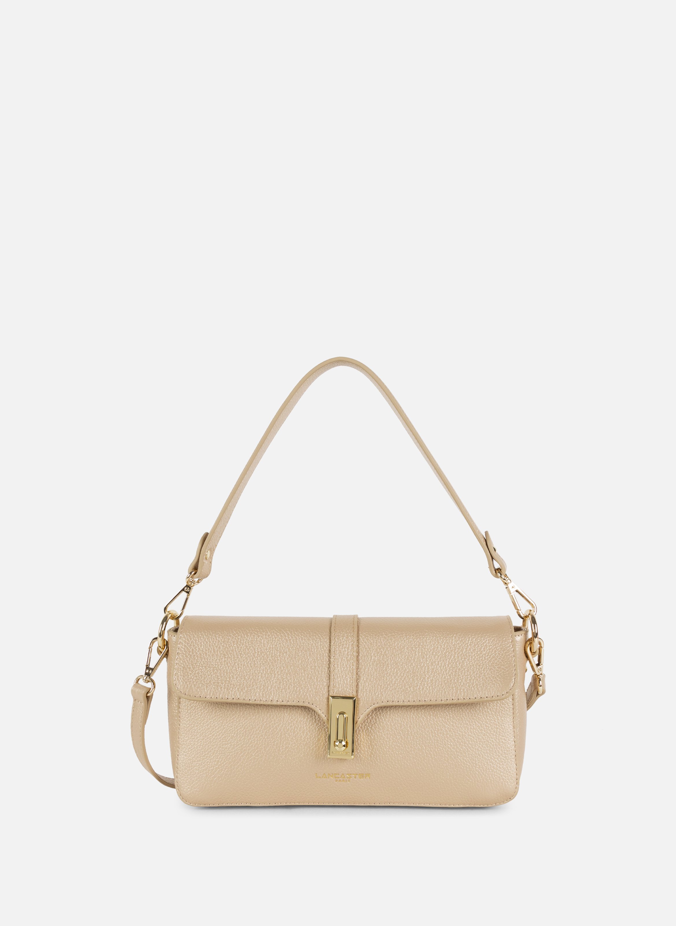 Sac rectangle - milano horizon LANCASTER Doré