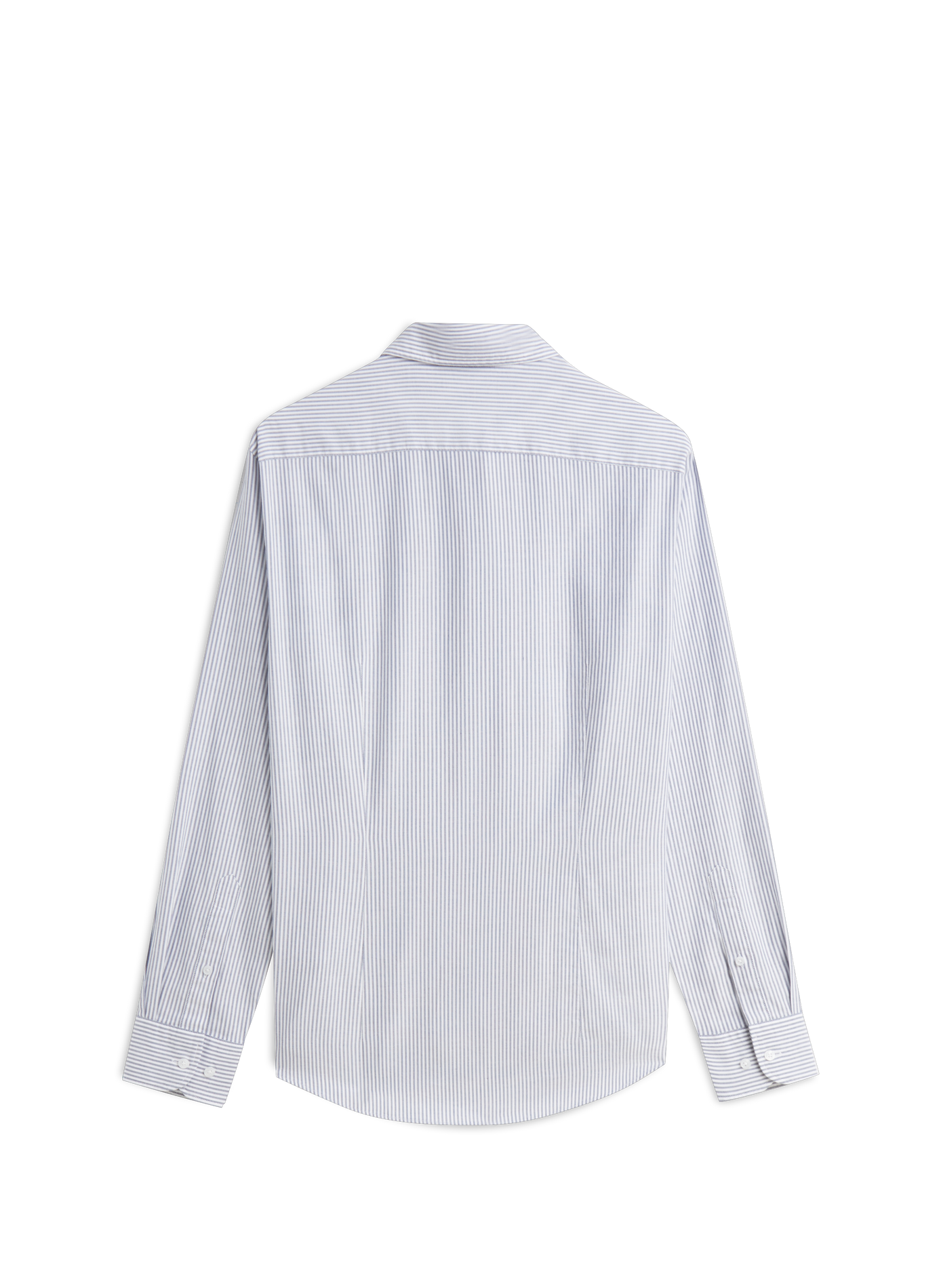 Gestreept katoenen overhemd TOMMY HILFIGER Blauw