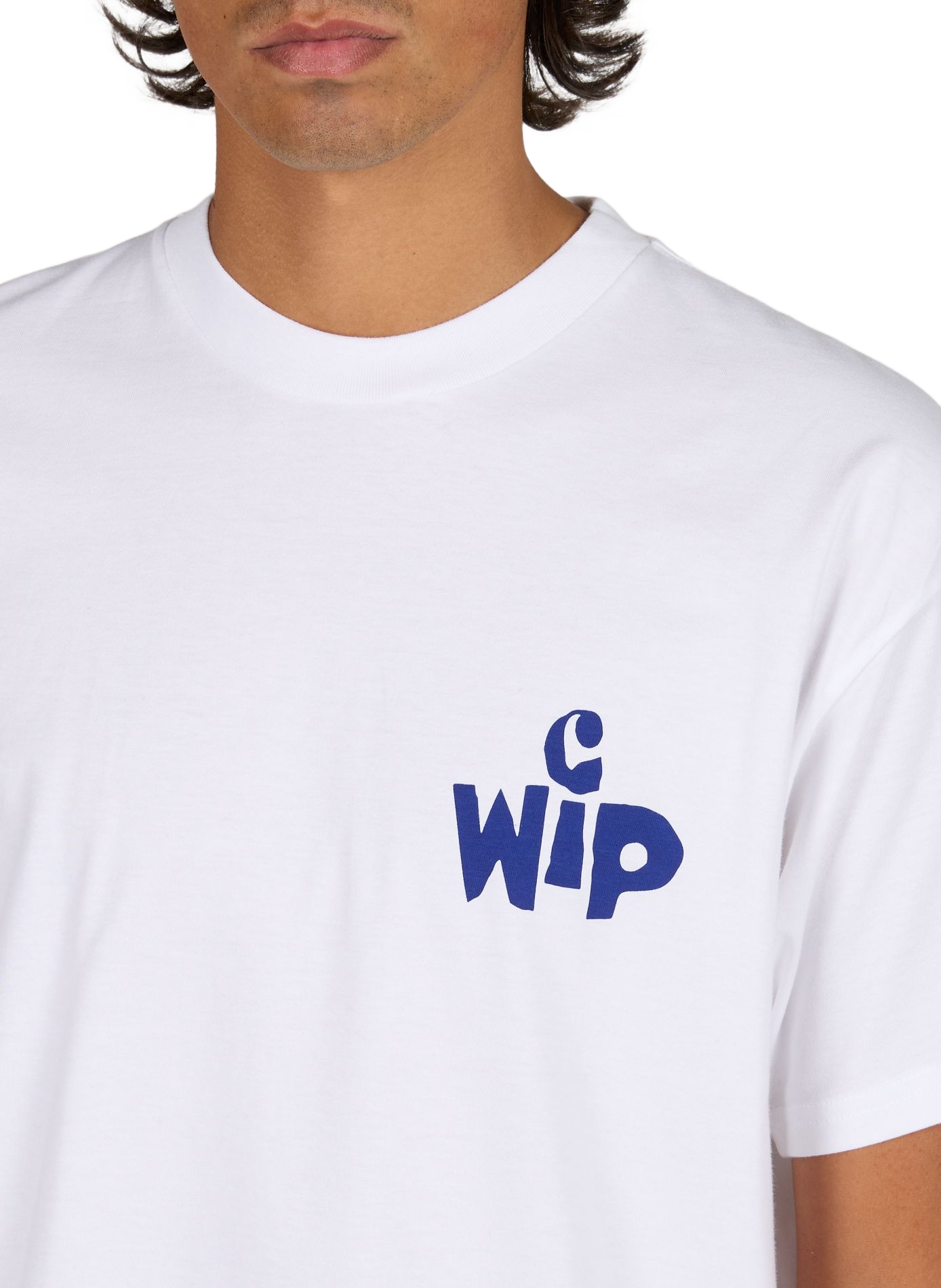 Straight round neck printed t-shirt CARHARTT WIP White