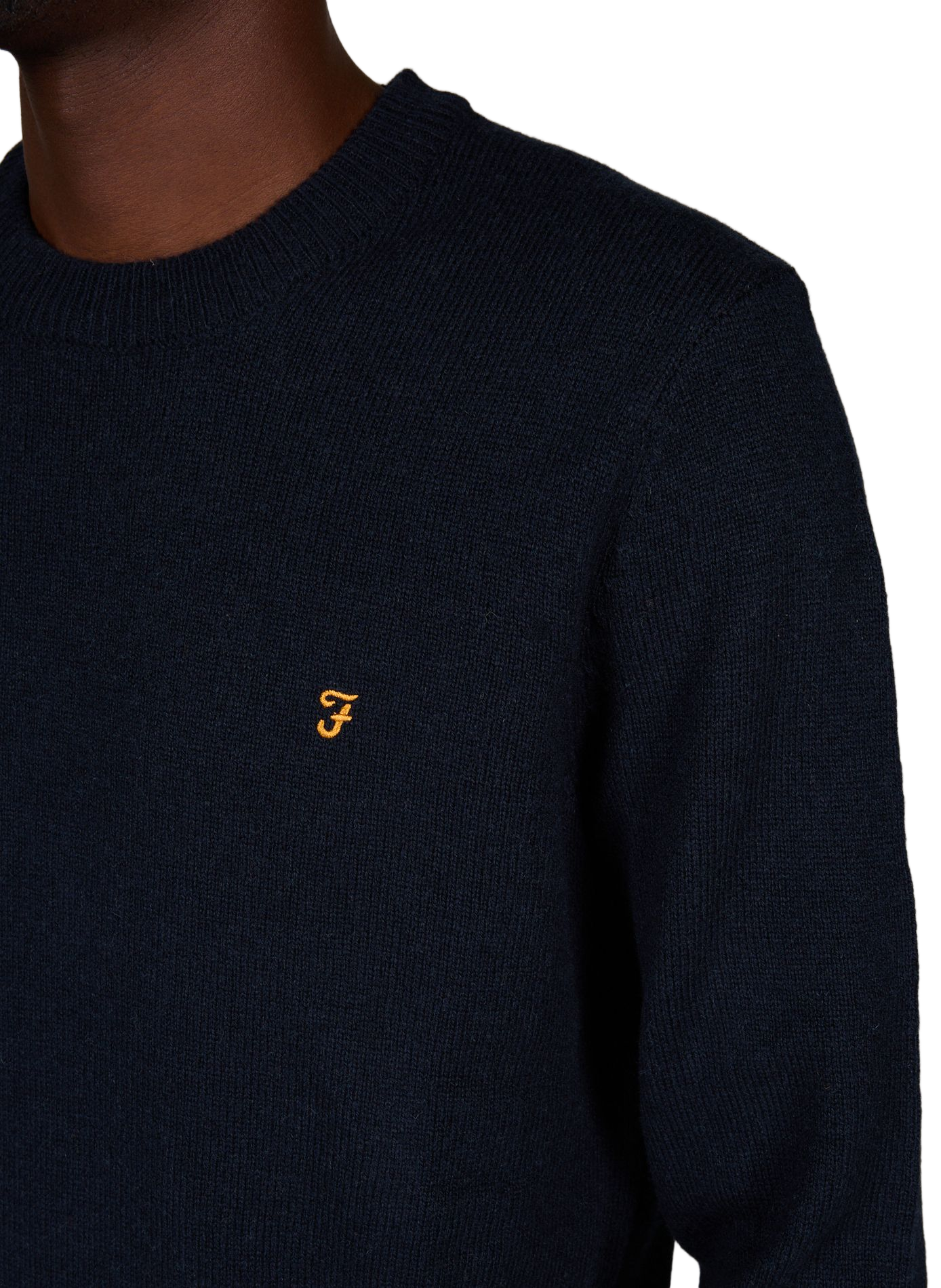 Wool jumper FARAH Blue
