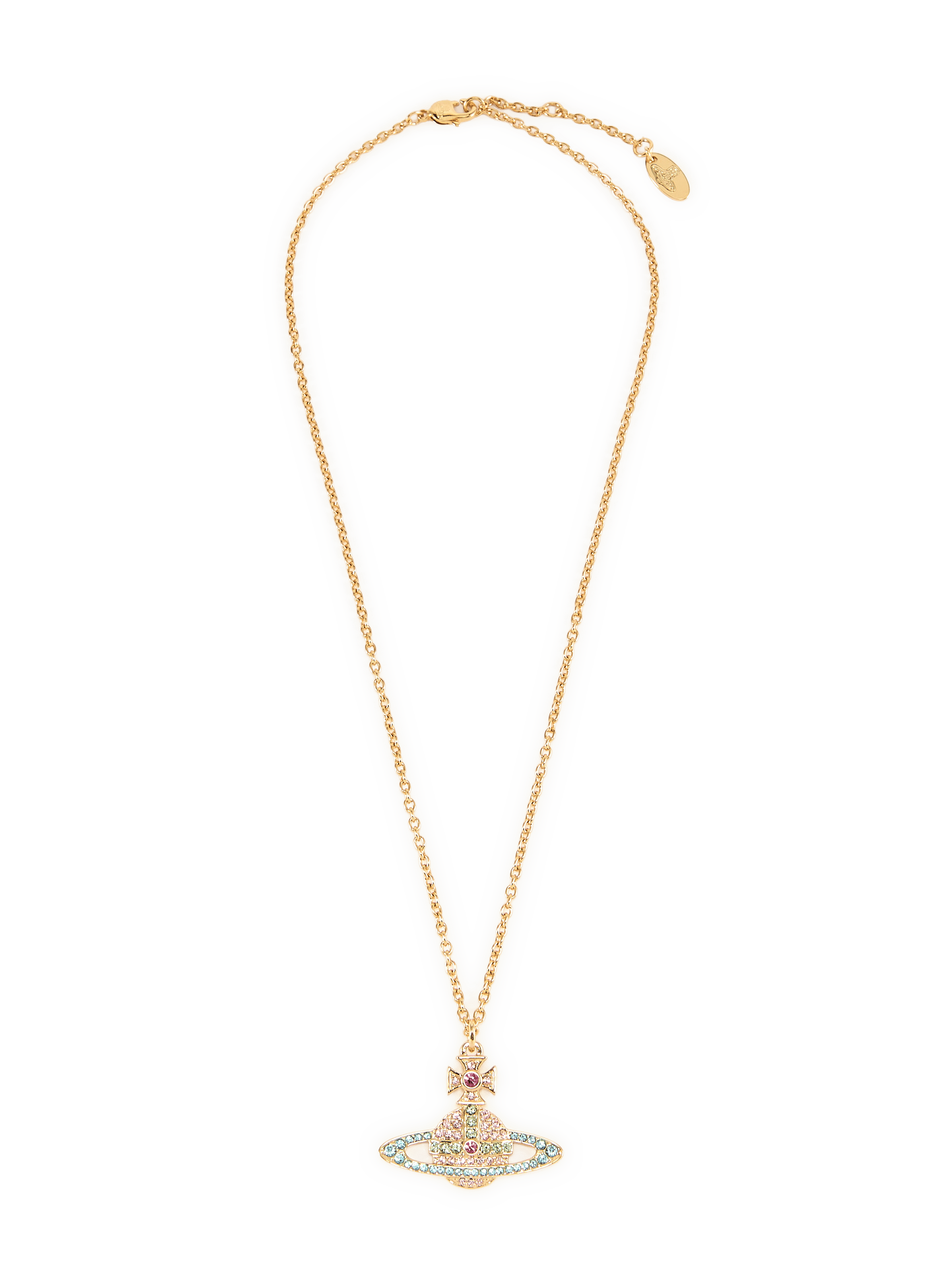 Kika pendant necklace in brass VIVIENNE WESTWOOD Multicolour
