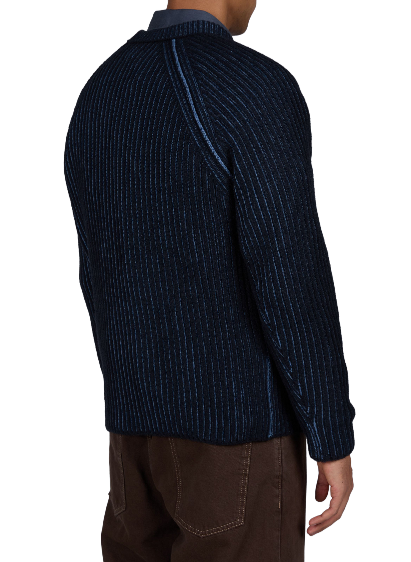 Gerader Rundhalspullover CP COMPANY Blau