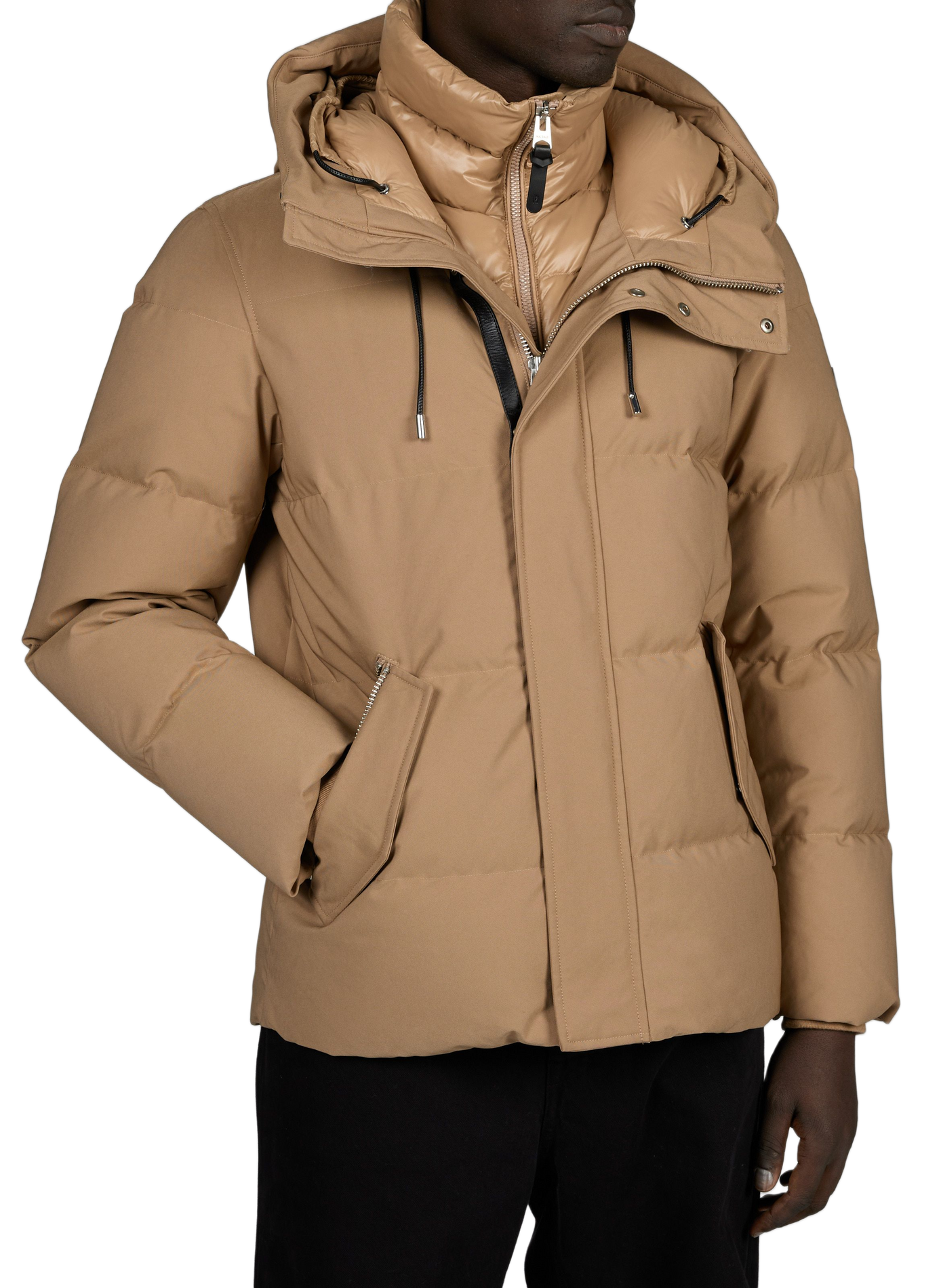 Manteau col montant | Beige MACKAGE Homme
