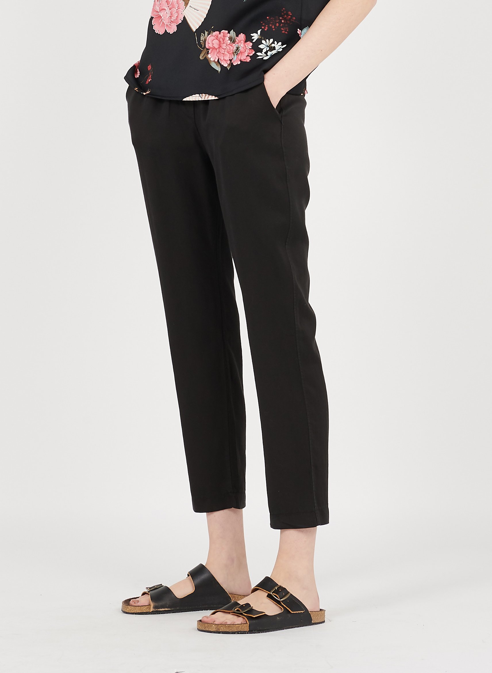 Rechte 7/8-broek LA FEE MARABOUTEE Zwart