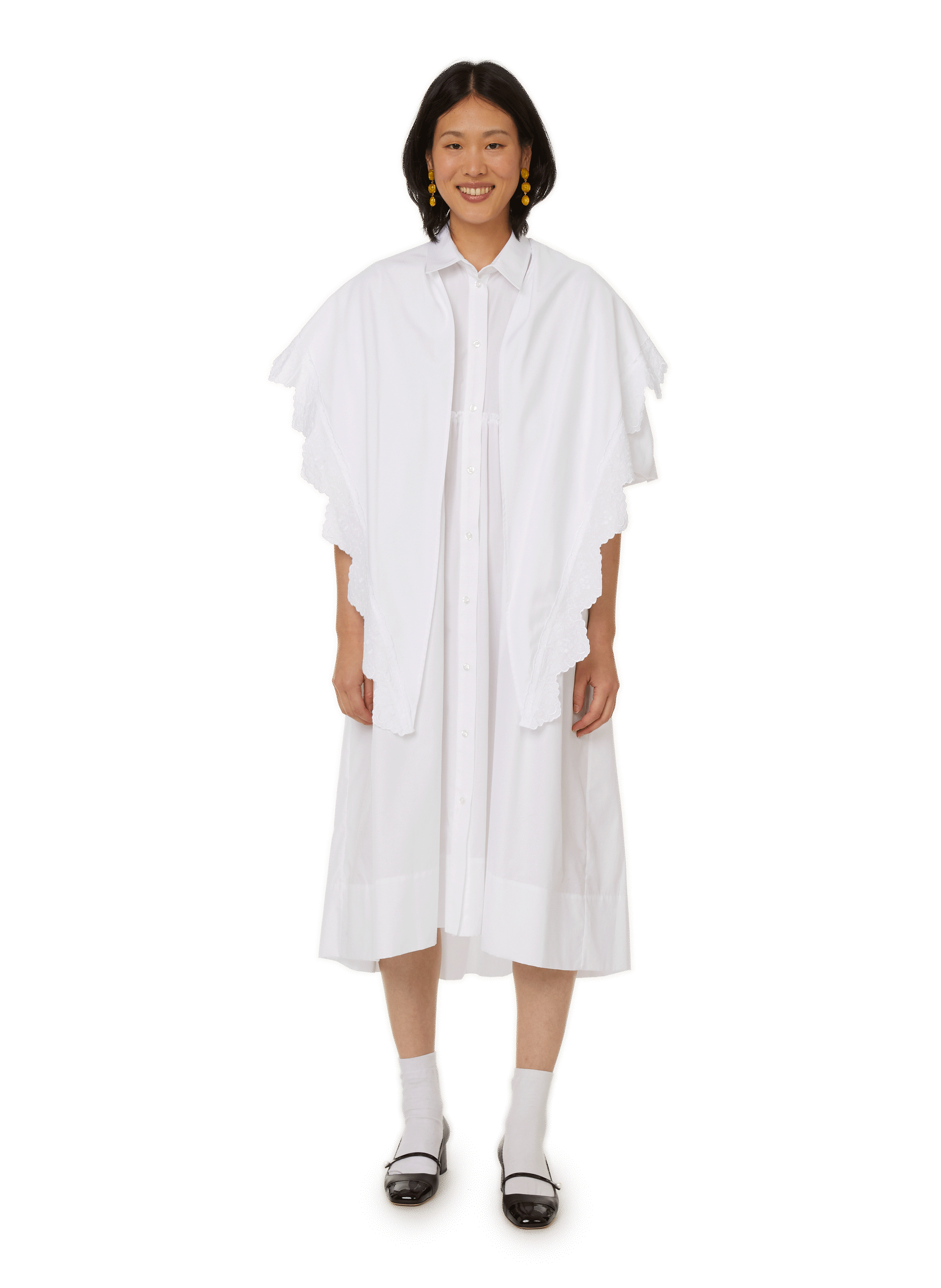 Robe en coton SIMONE ROCHA