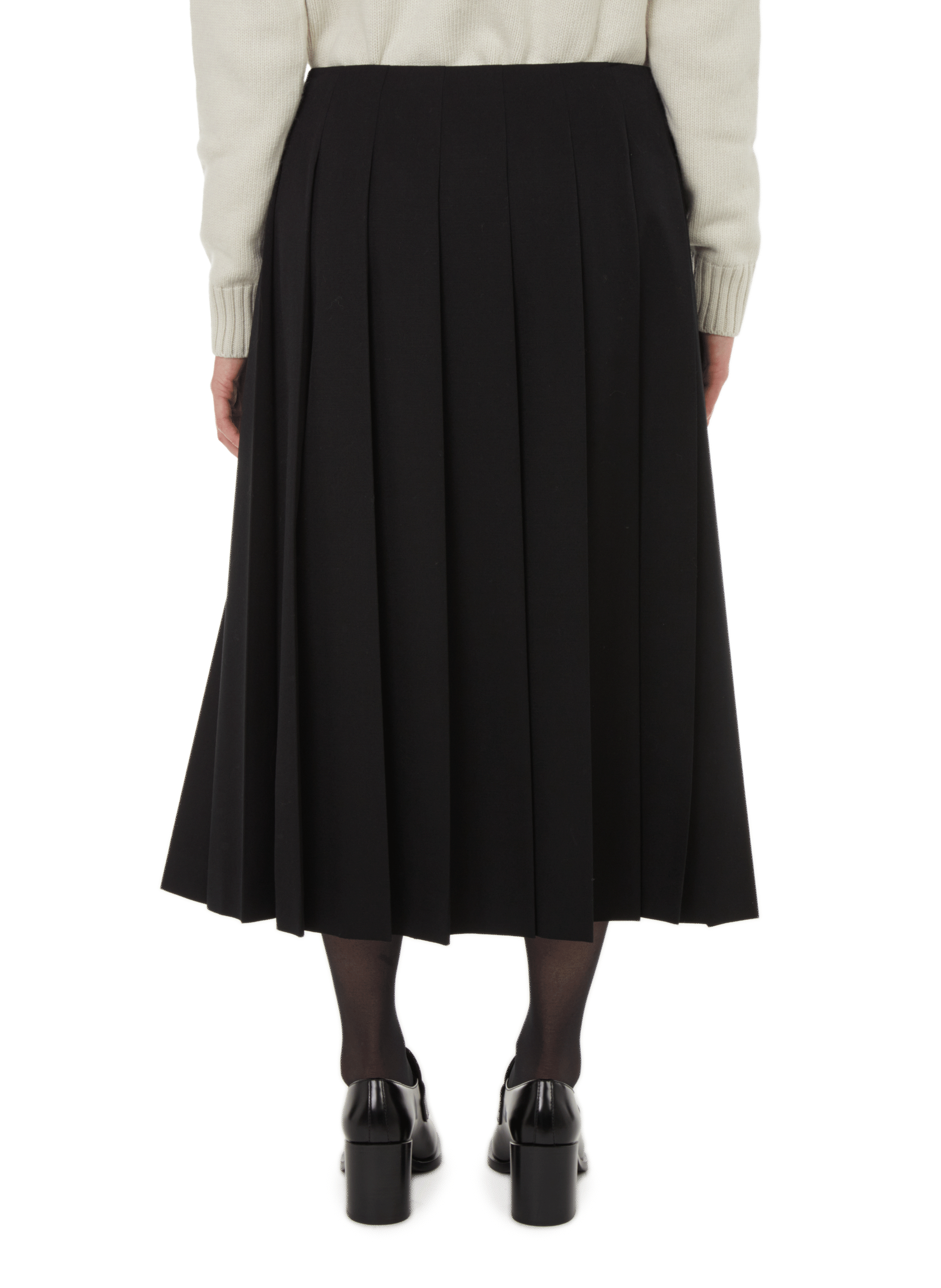 Jupe en laine  PRADA Noir