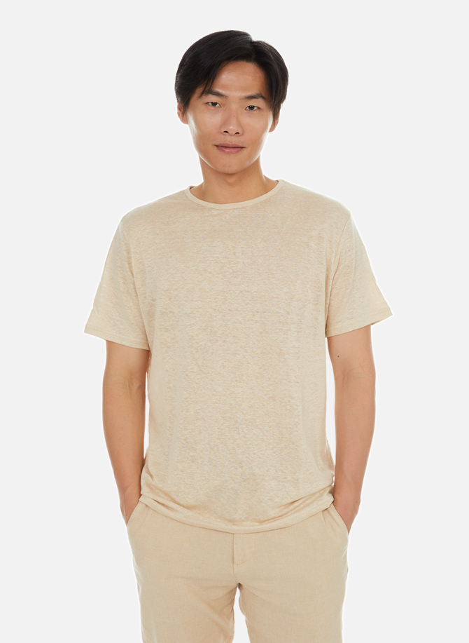 SELECTED Leinen-T-Shirt