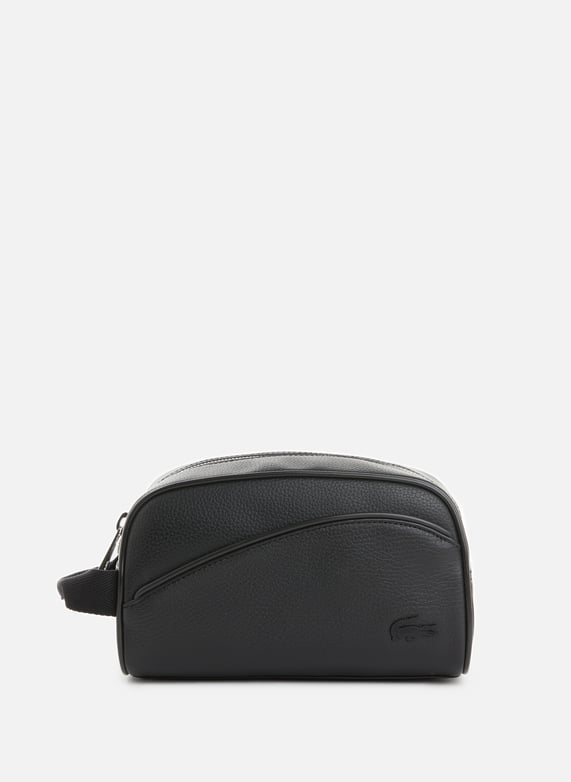 Leather toiletry bag lacoste men printemps