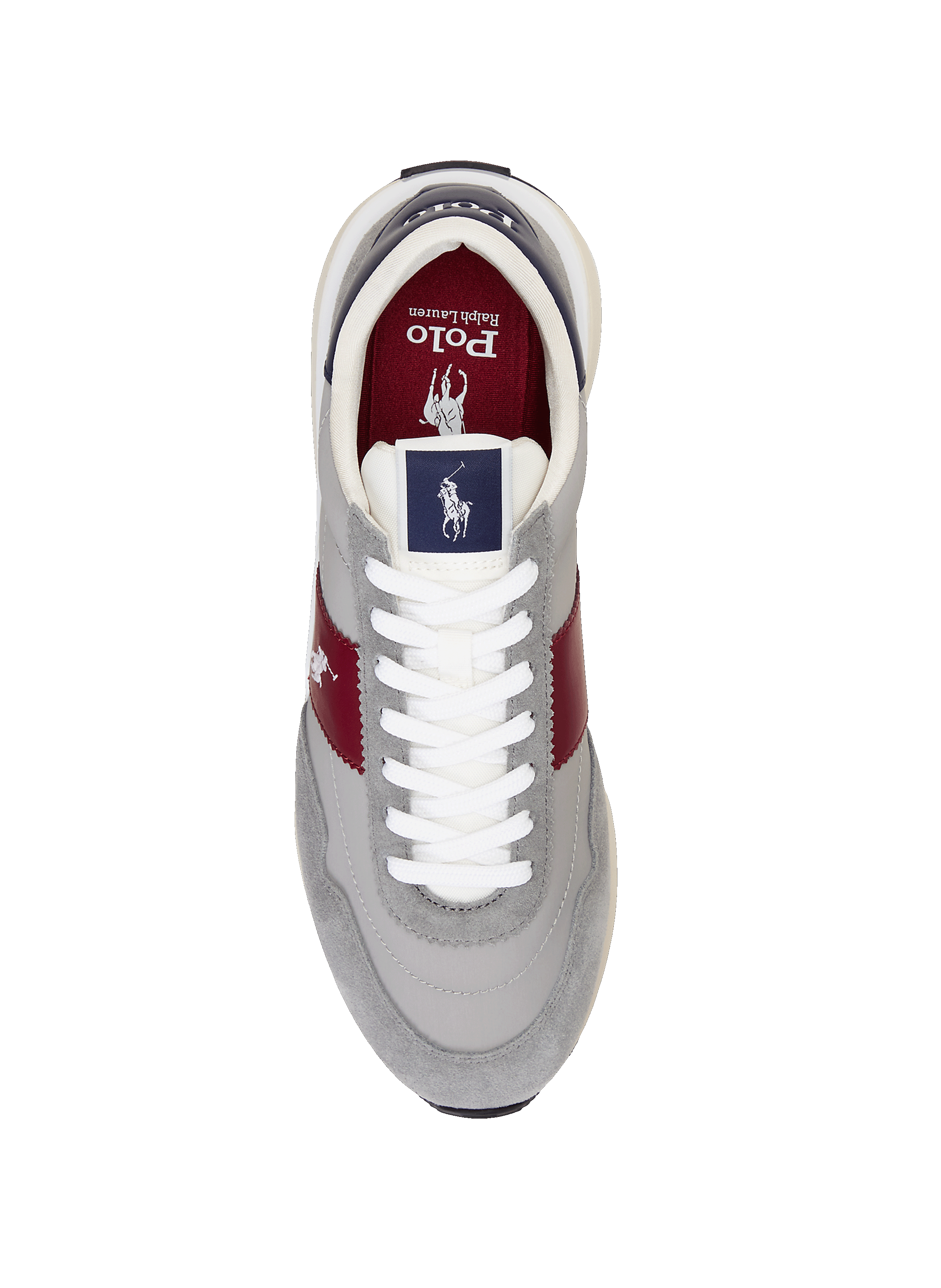 Baskets bi-matière  POLO RALPH LAUREN Gris