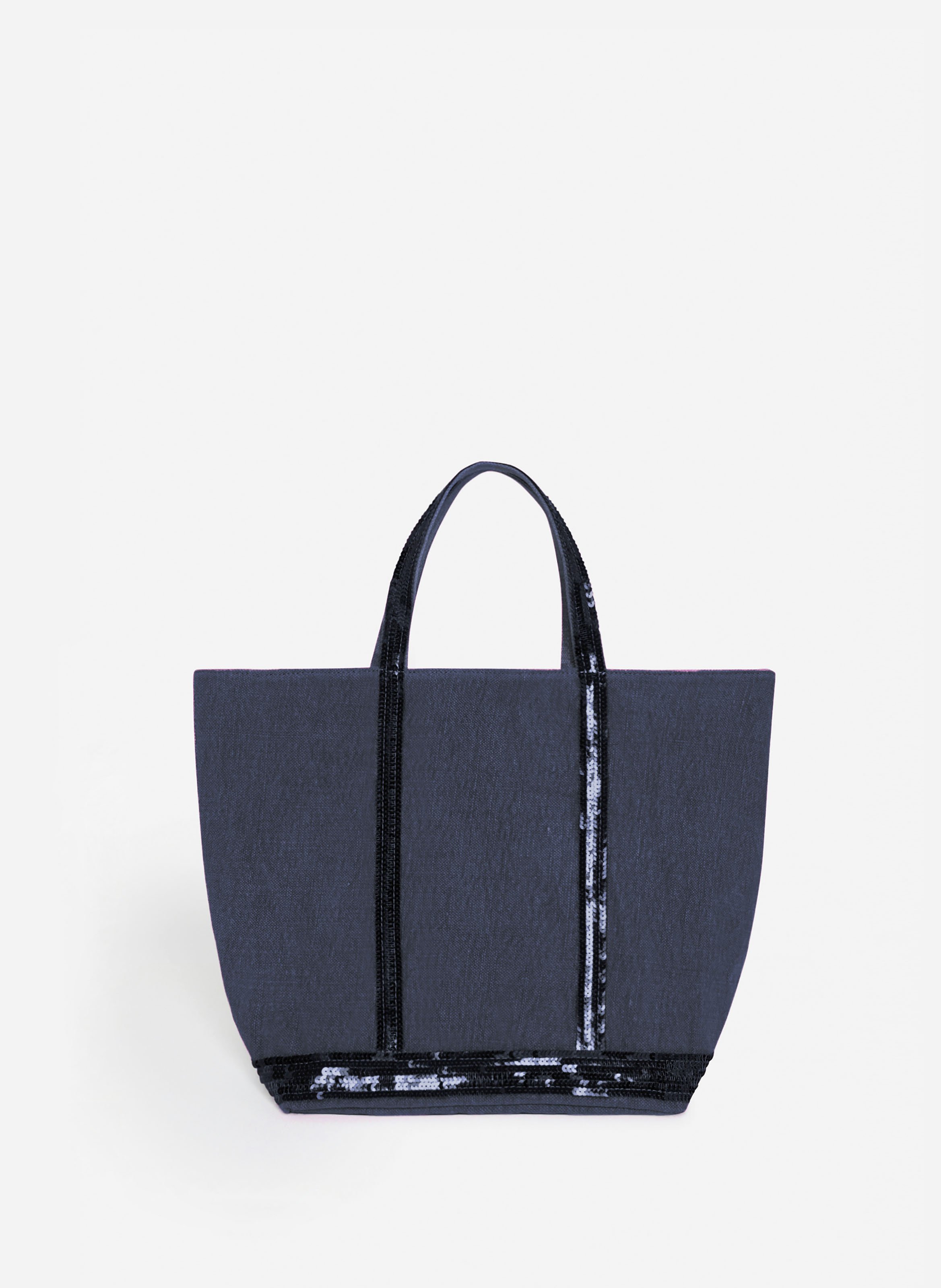 Cabas m en lin VANESSA BRUNO Bleu