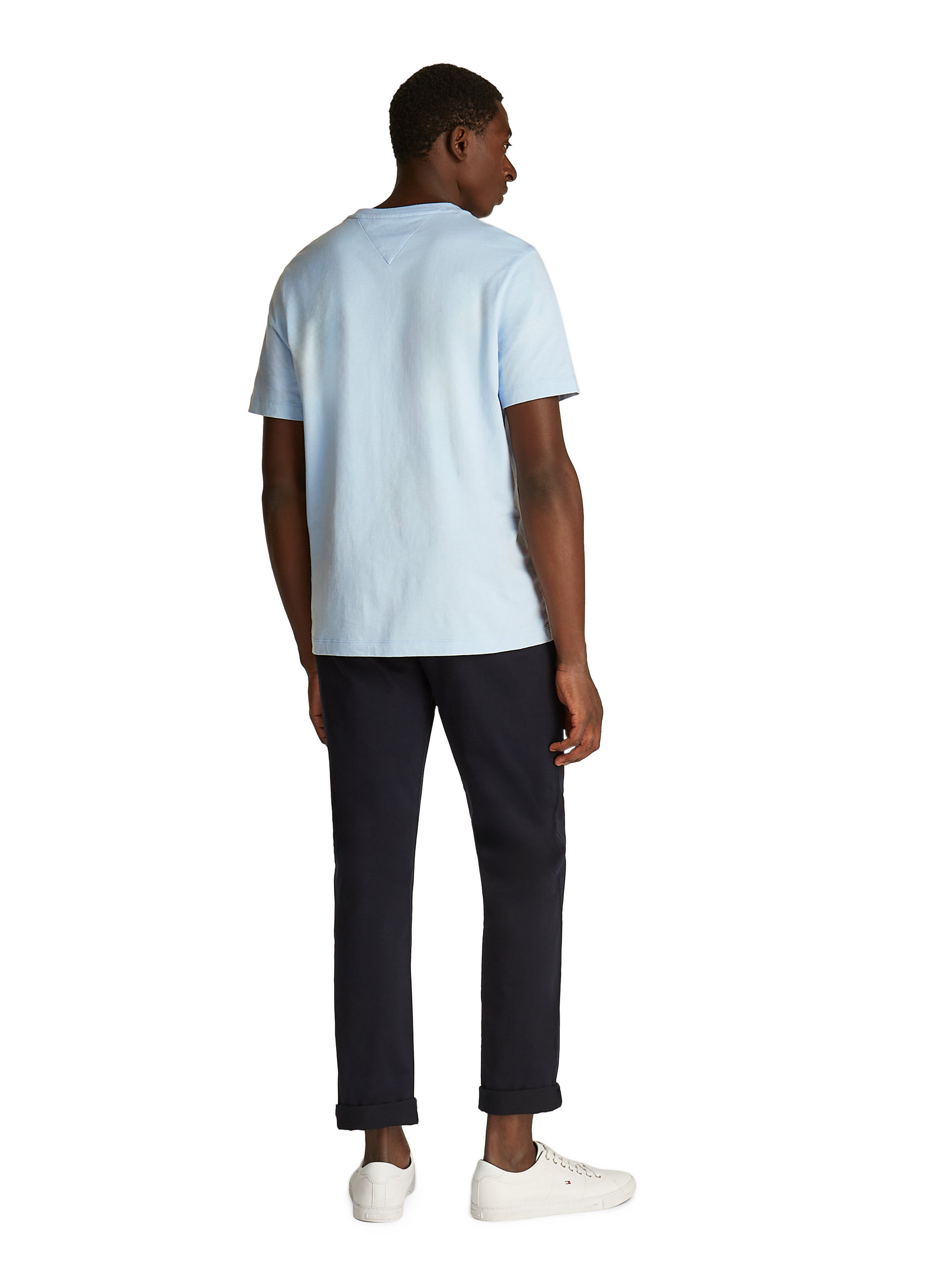 T-shirt en coton TOMMY HILFIGER Bleu