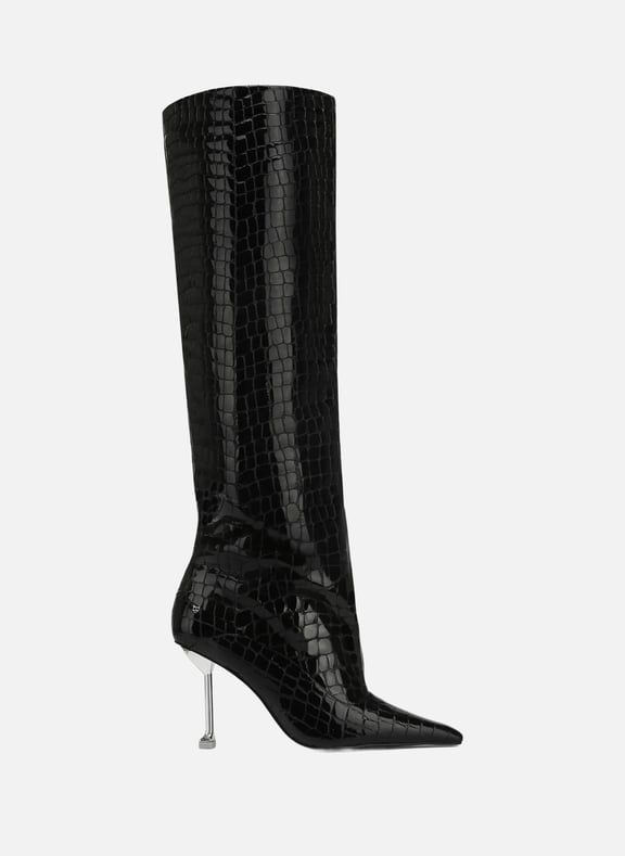 Bottes texas Noir by NAKED WOLFE NAKED WOLFE Bottes texas Noir