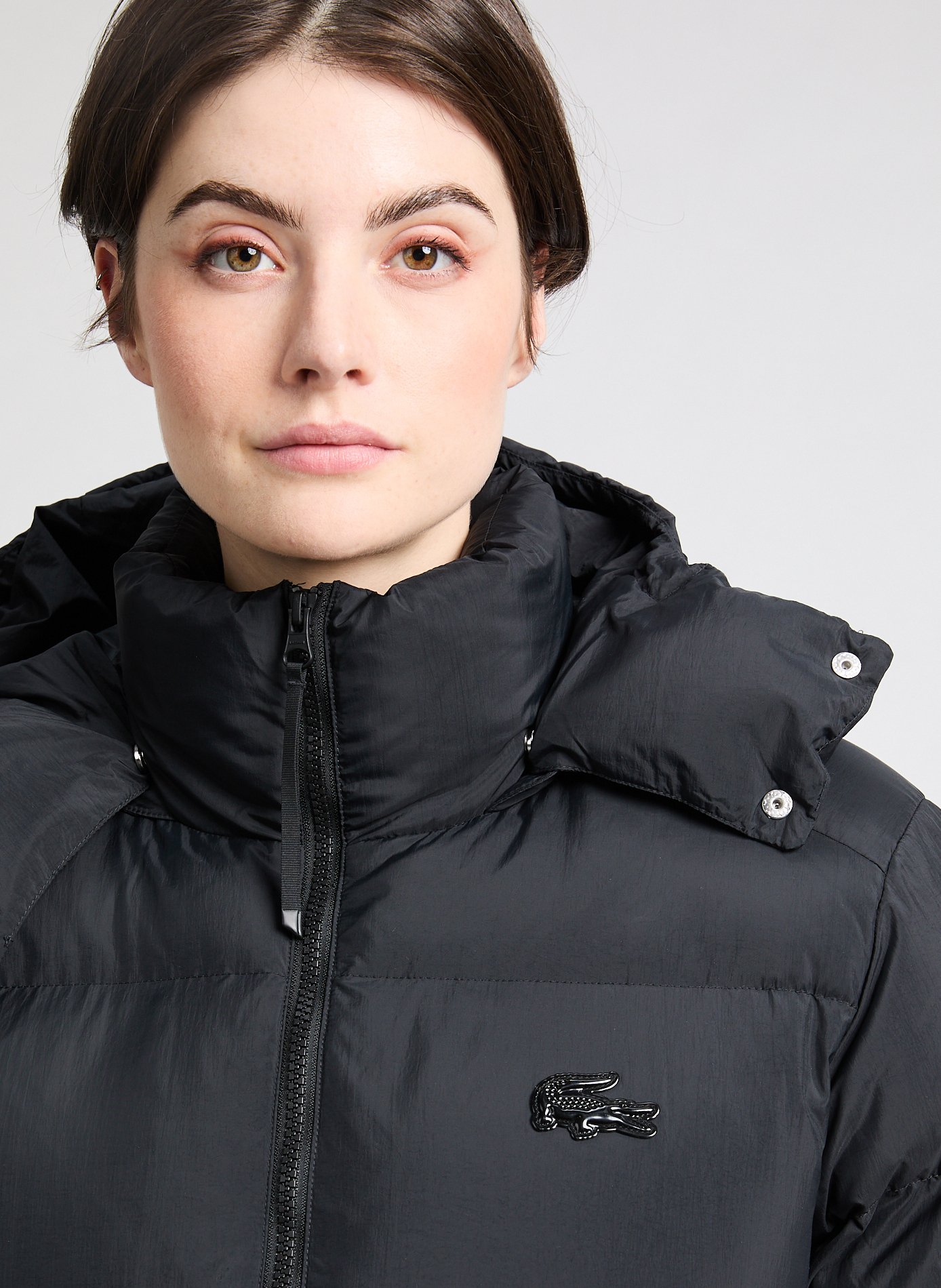 Doudoune à logo  LACOSTE Noir