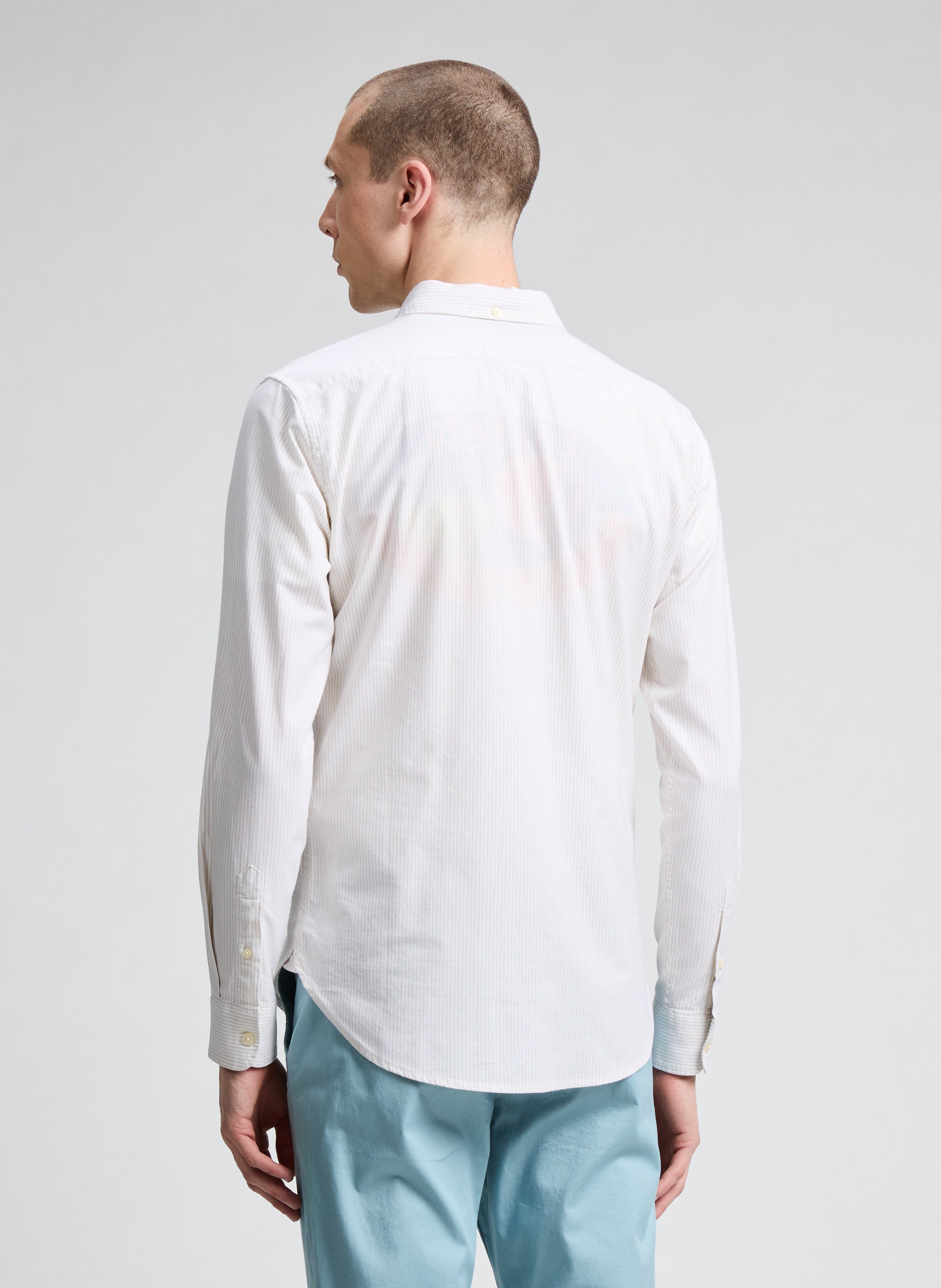 Chemise stretch en coton mélangé DOCKERS Beige