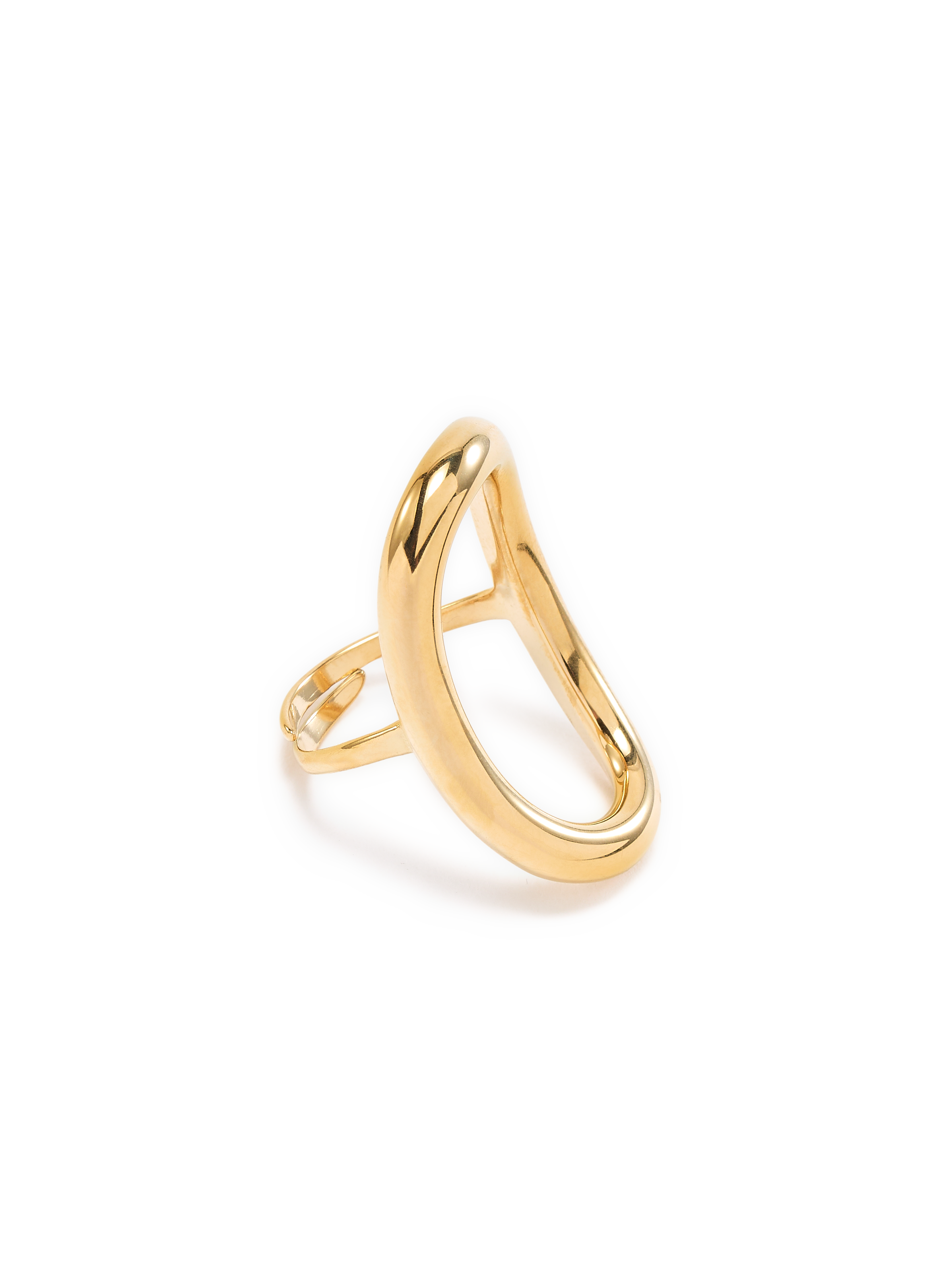 Bague ajustable  AU PRINTEMPS PARIS Doré