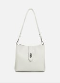 Bucket bag - Top Double  Gris clair - in - argent