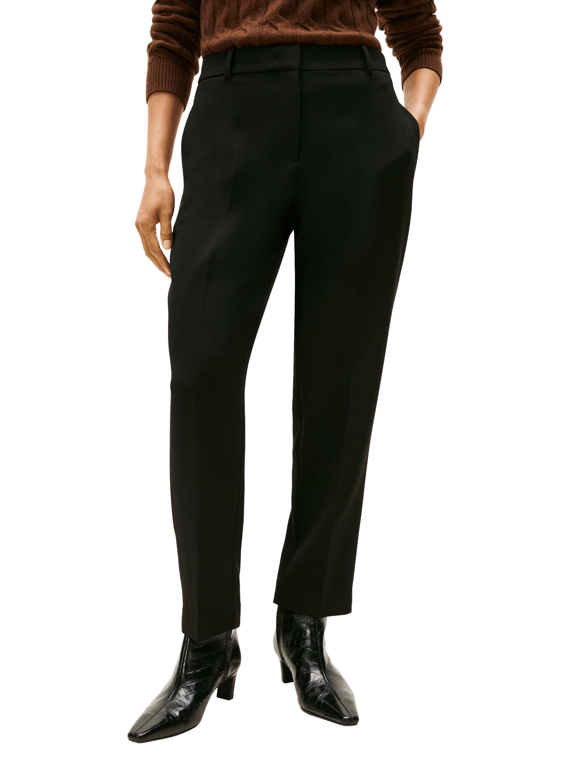 TOMMY HILFIGER Pantalon slim Noir