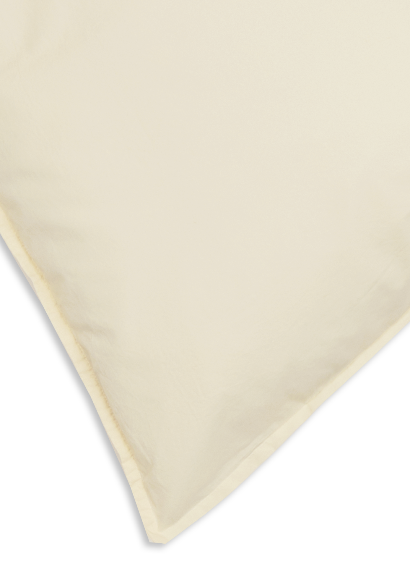 Cotton percale pillowcase AU PRINTEMPS PARIS Beige