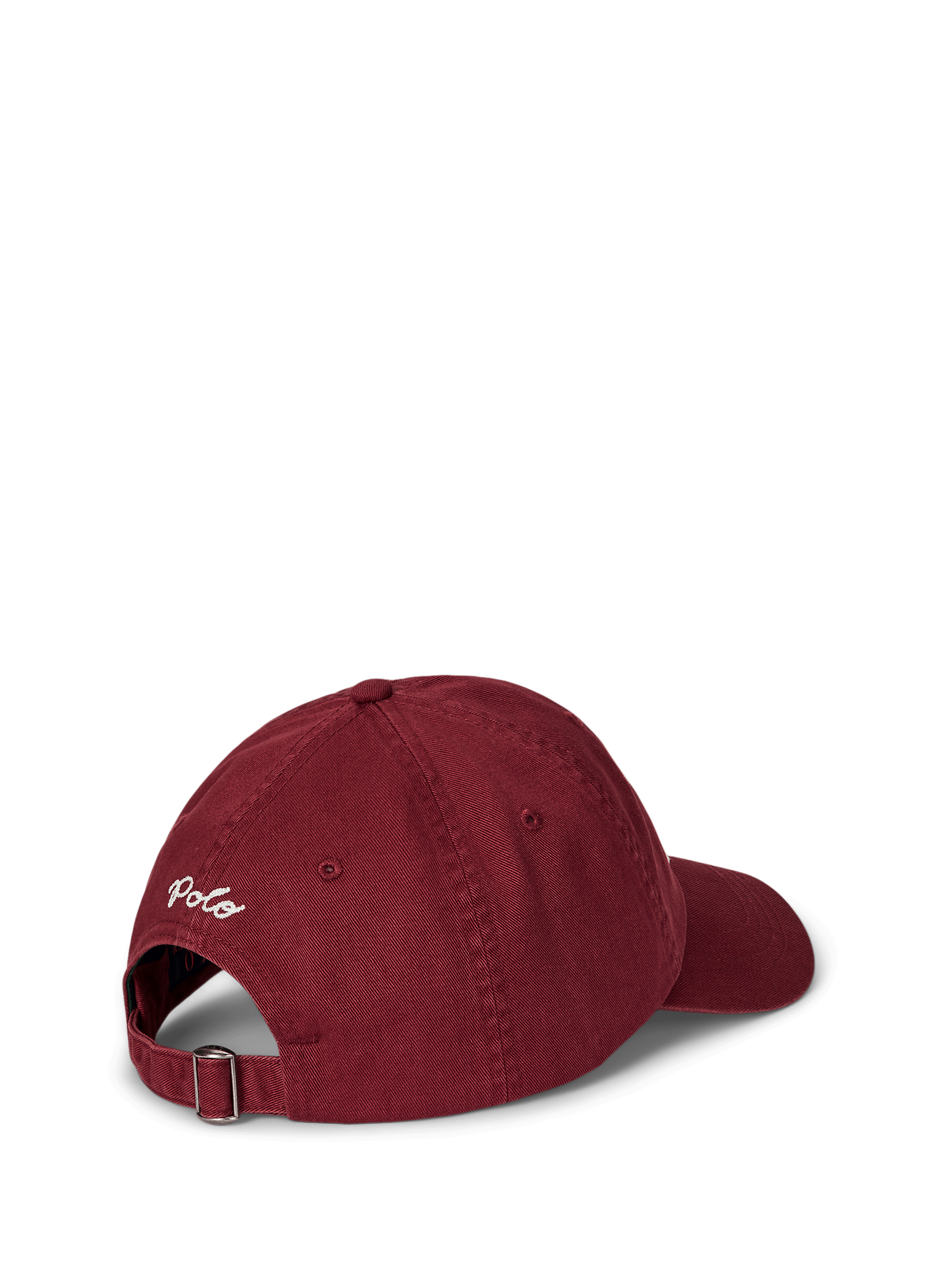 Embroidered cotton baseball cap POLO RALPH LAUREN Red